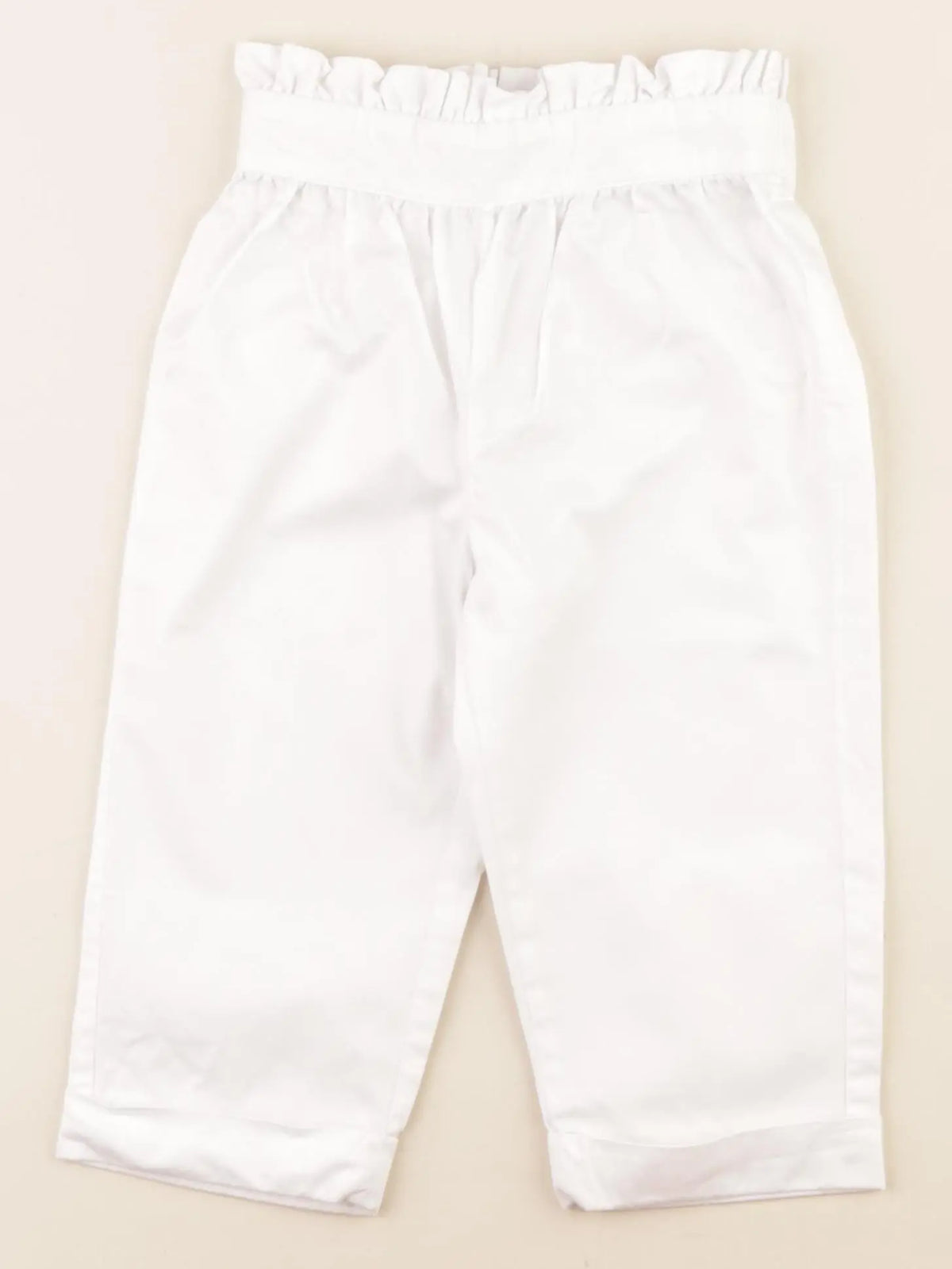Jacadi - pantalon blanc - 18 mois