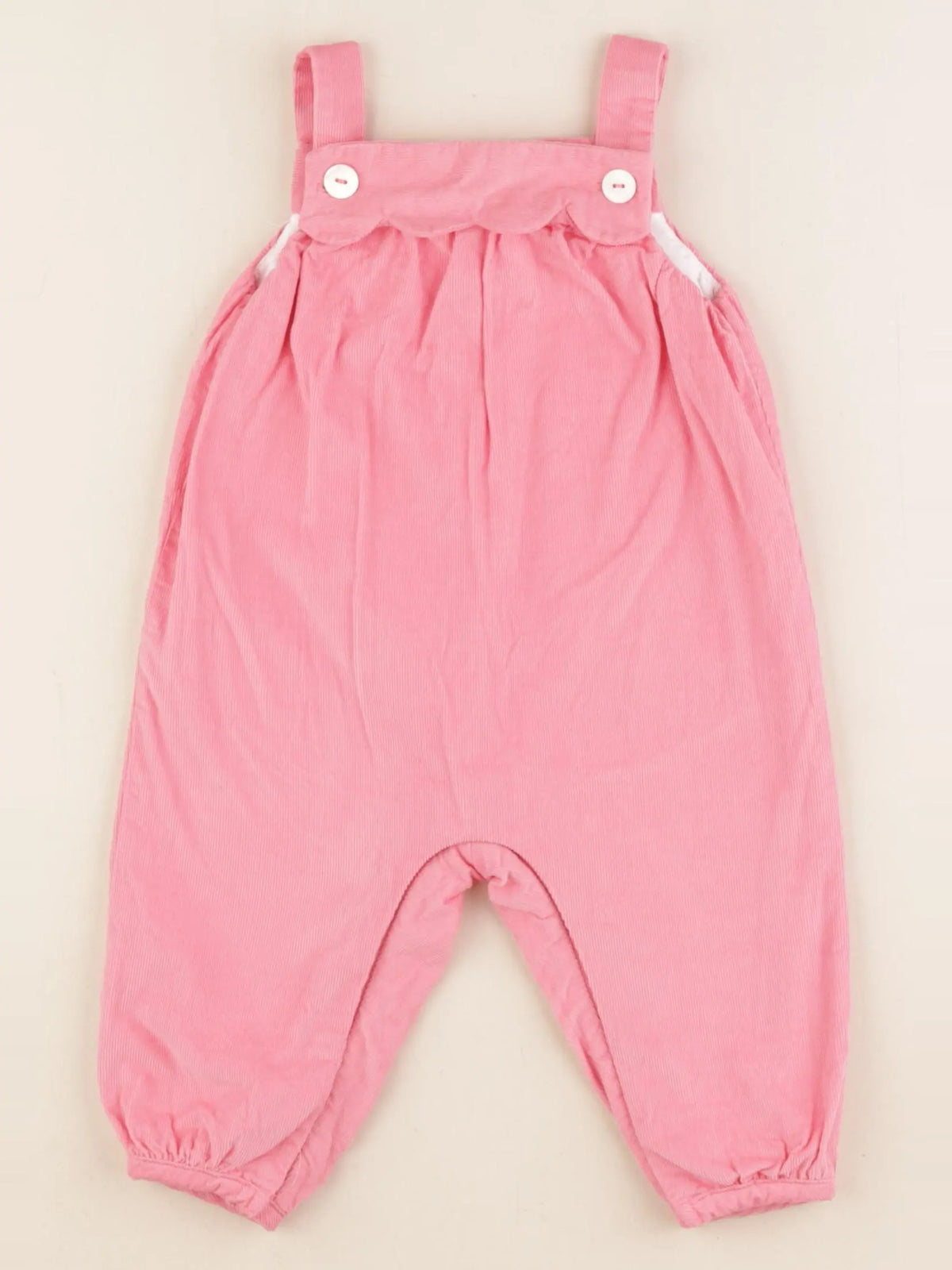 Jacadi - salopette rose - 6 mois
