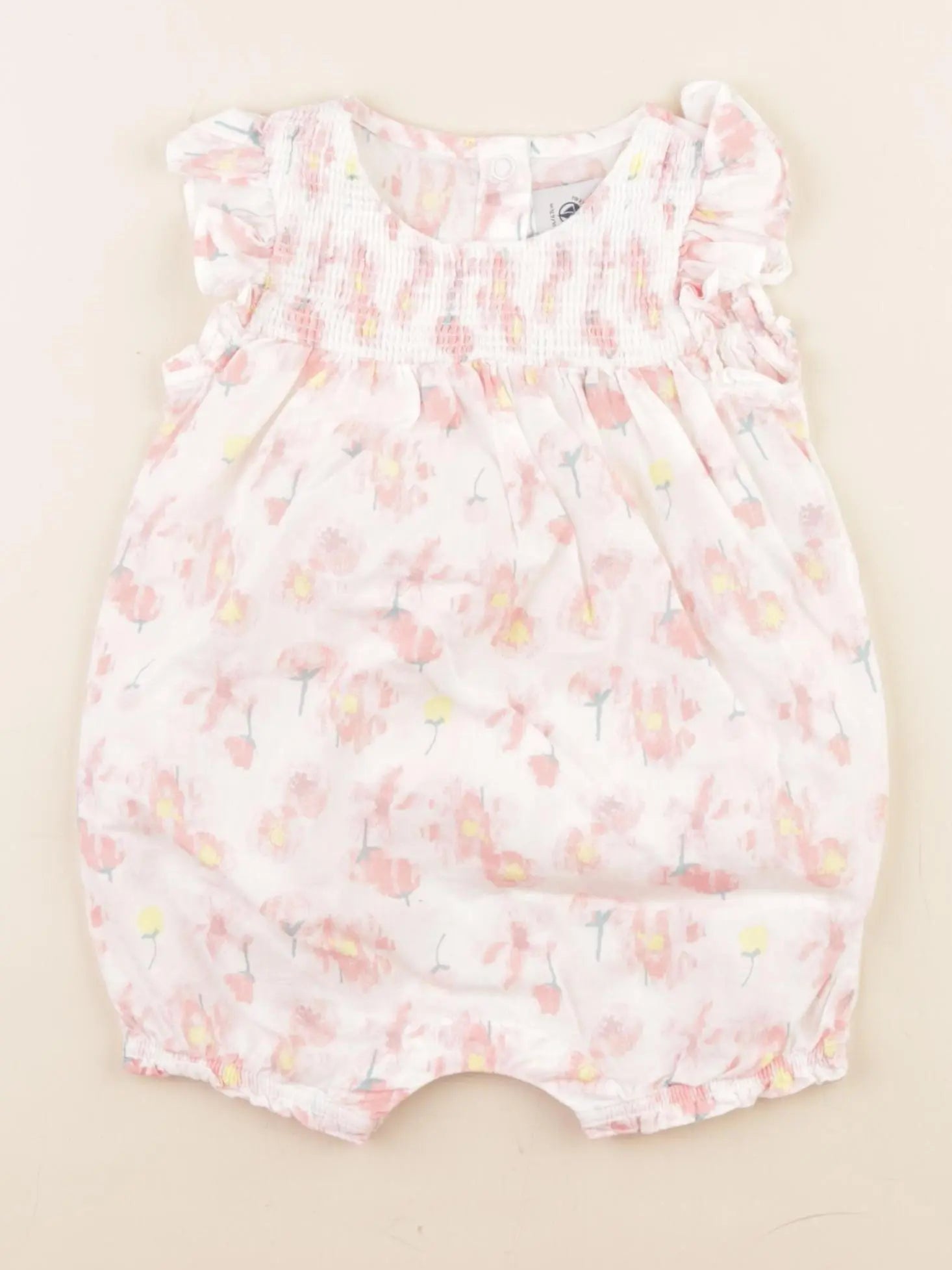 Petit Bateau - combinaison multicolore - 6 mois