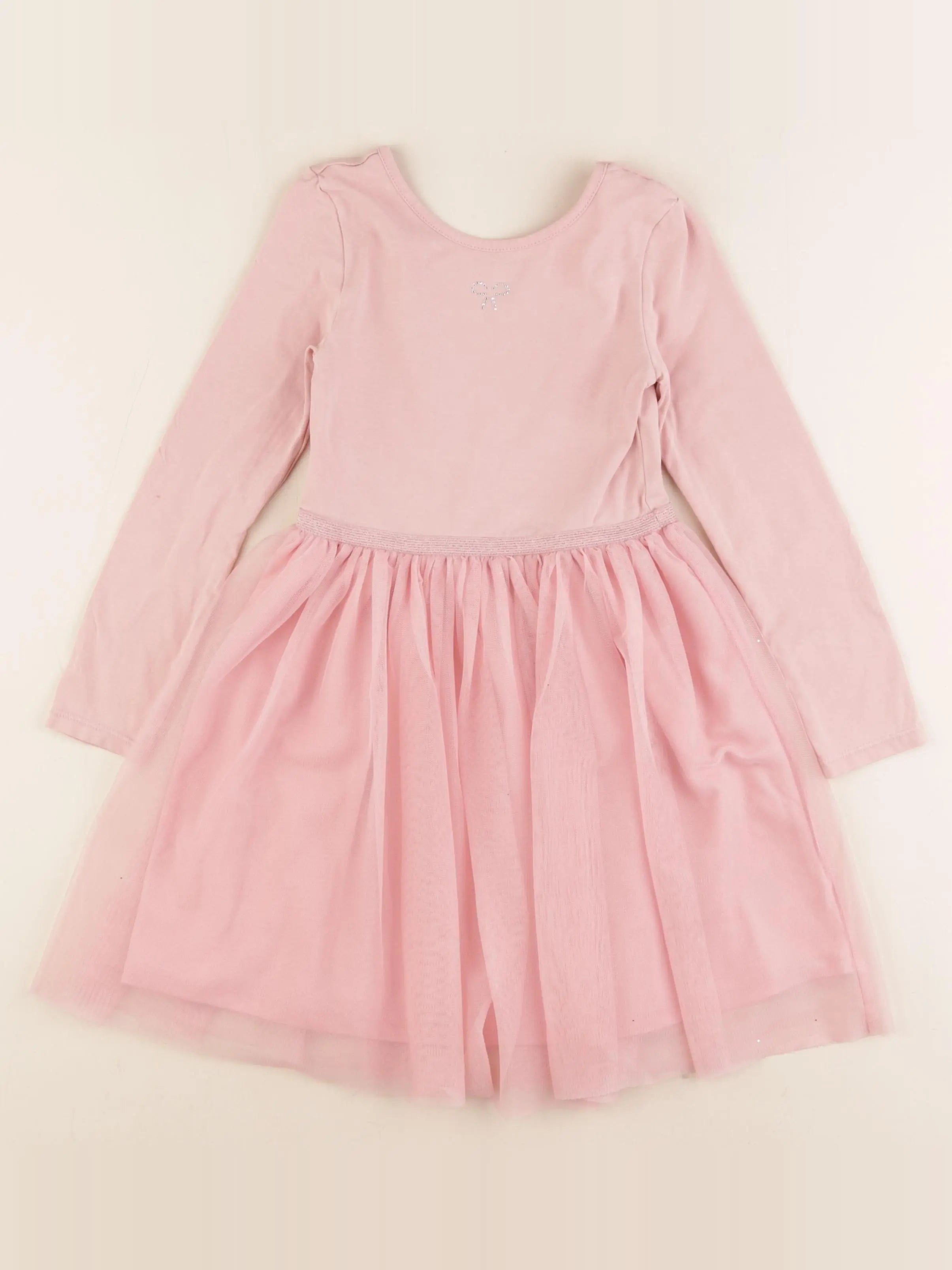 H&M - robe rose - 4/6 ans