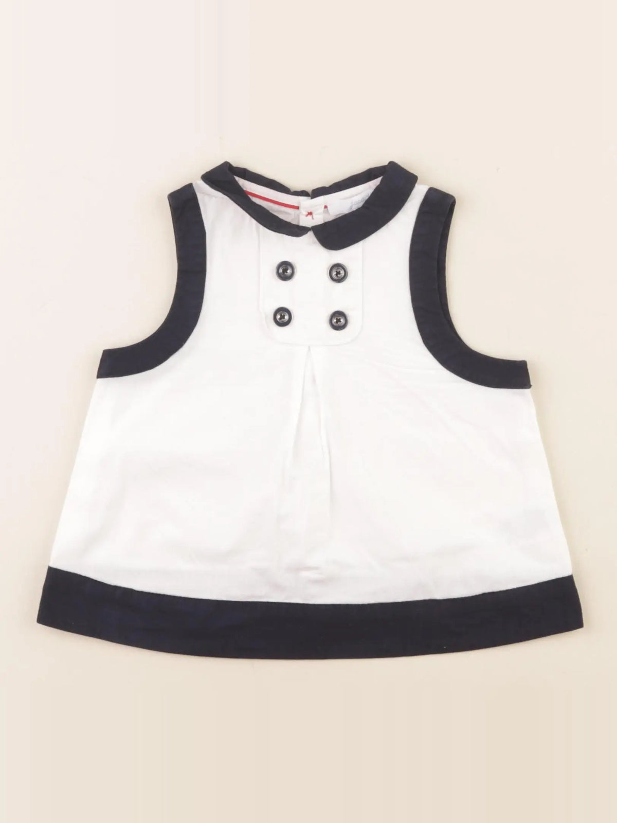Jacadi - blouse blanc - 18 mois