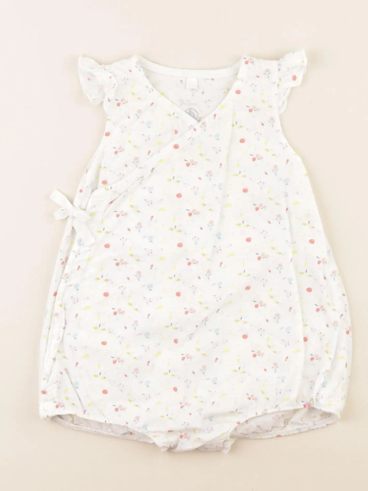 Petit Bateau - combinaison multicolore - 6 mois