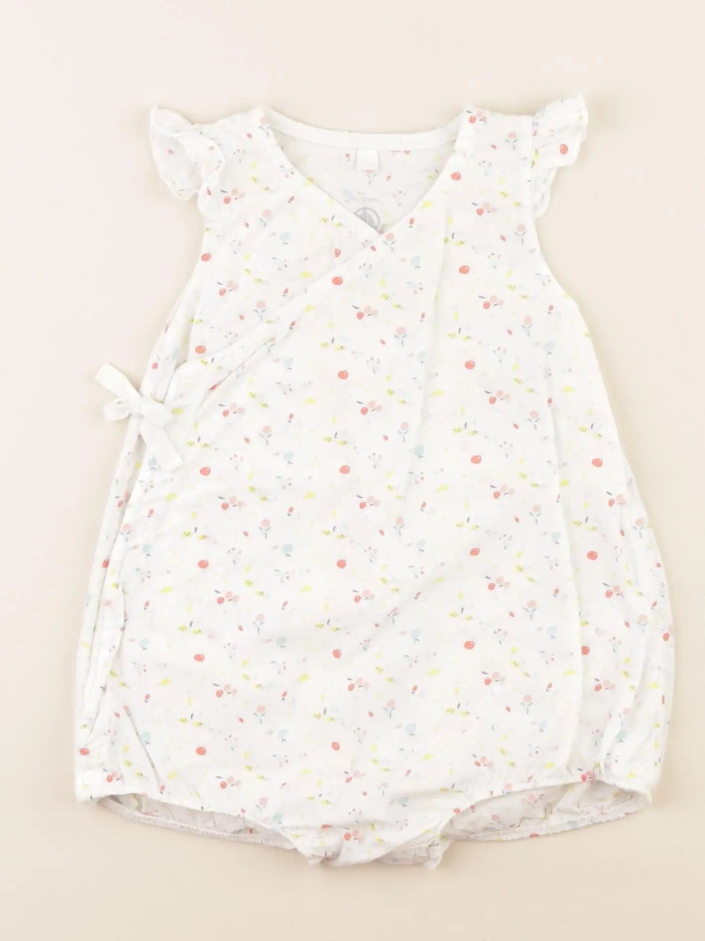 Petit Bateau - combinaison multicolore - 6 mois
