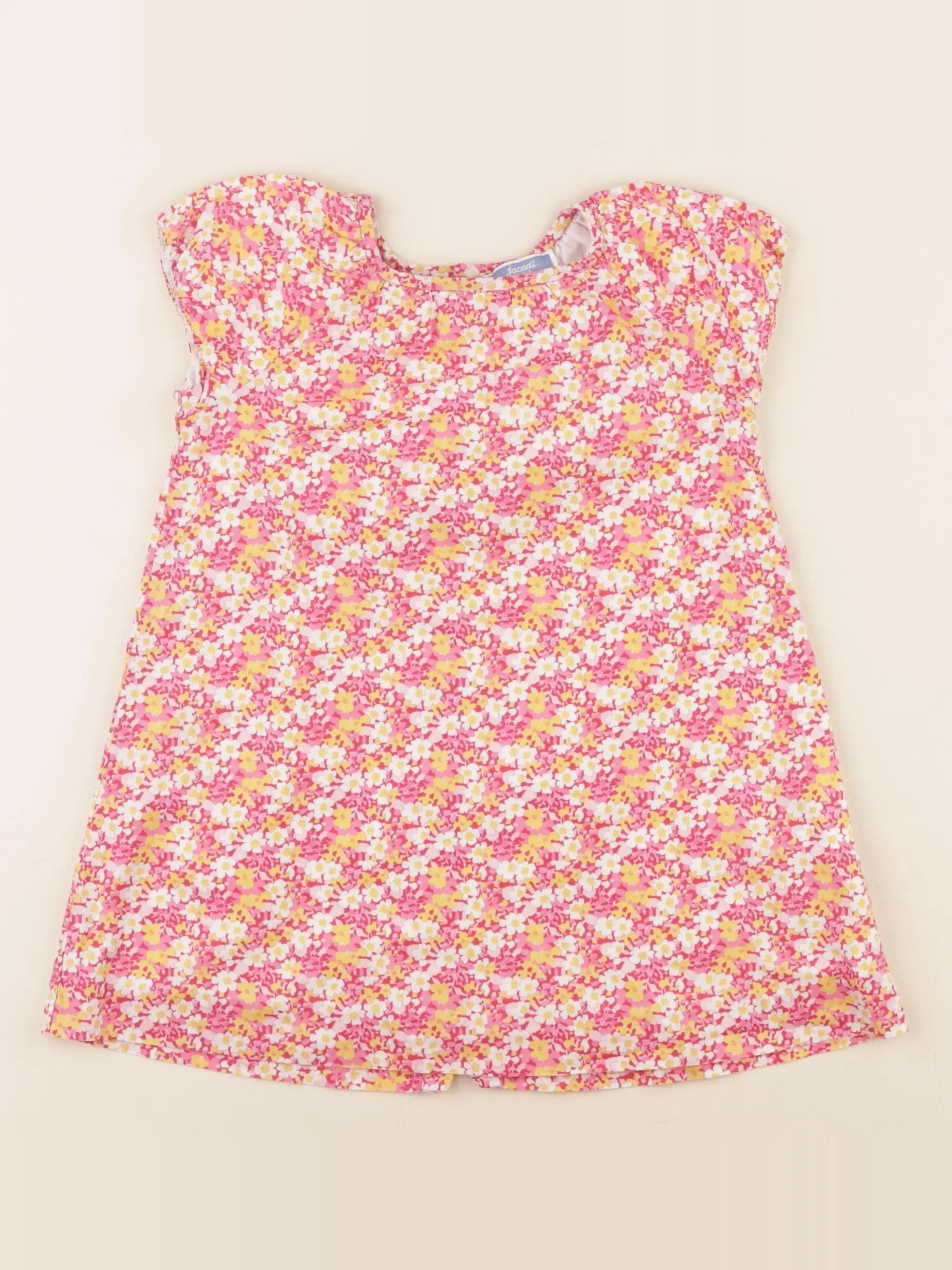 Jacadi - robe liberty multicolore - 24 mois