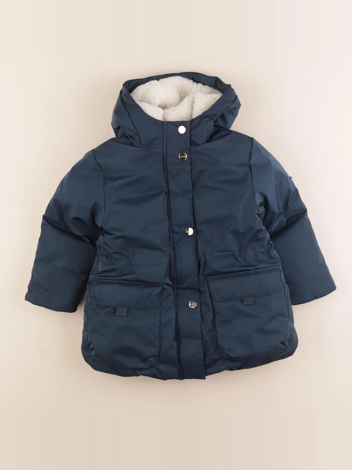 Jacadi - manteau bleu - 4 ans