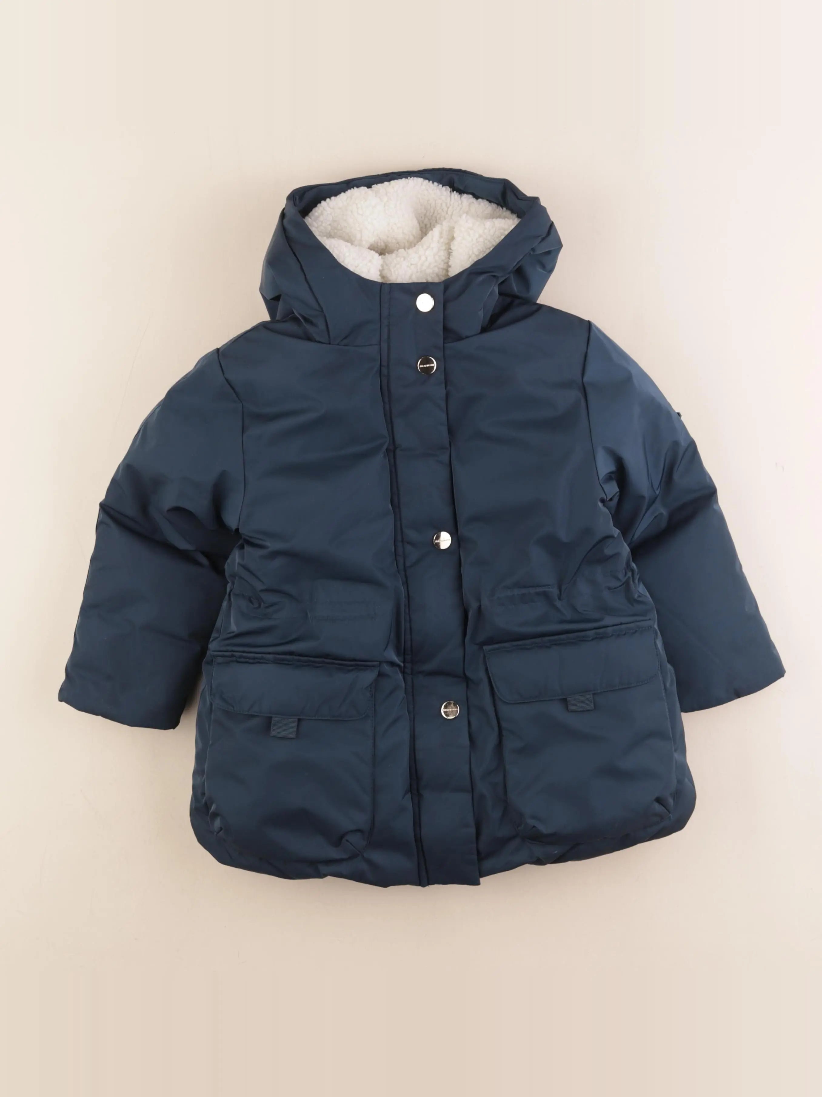 Jacadi - manteau bleu - 4 ans