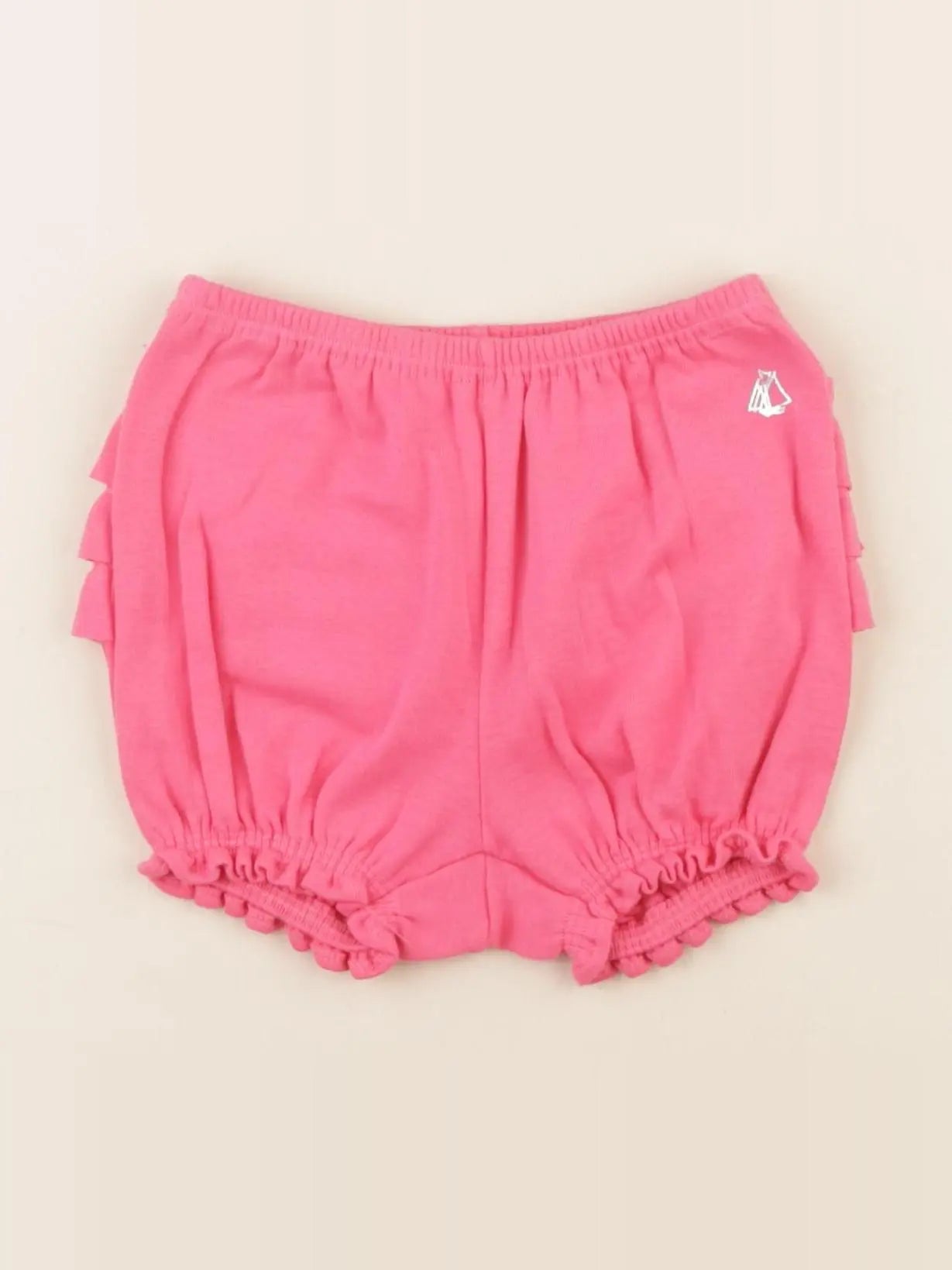 Petit Bateau - bloomer rose - 6 mois