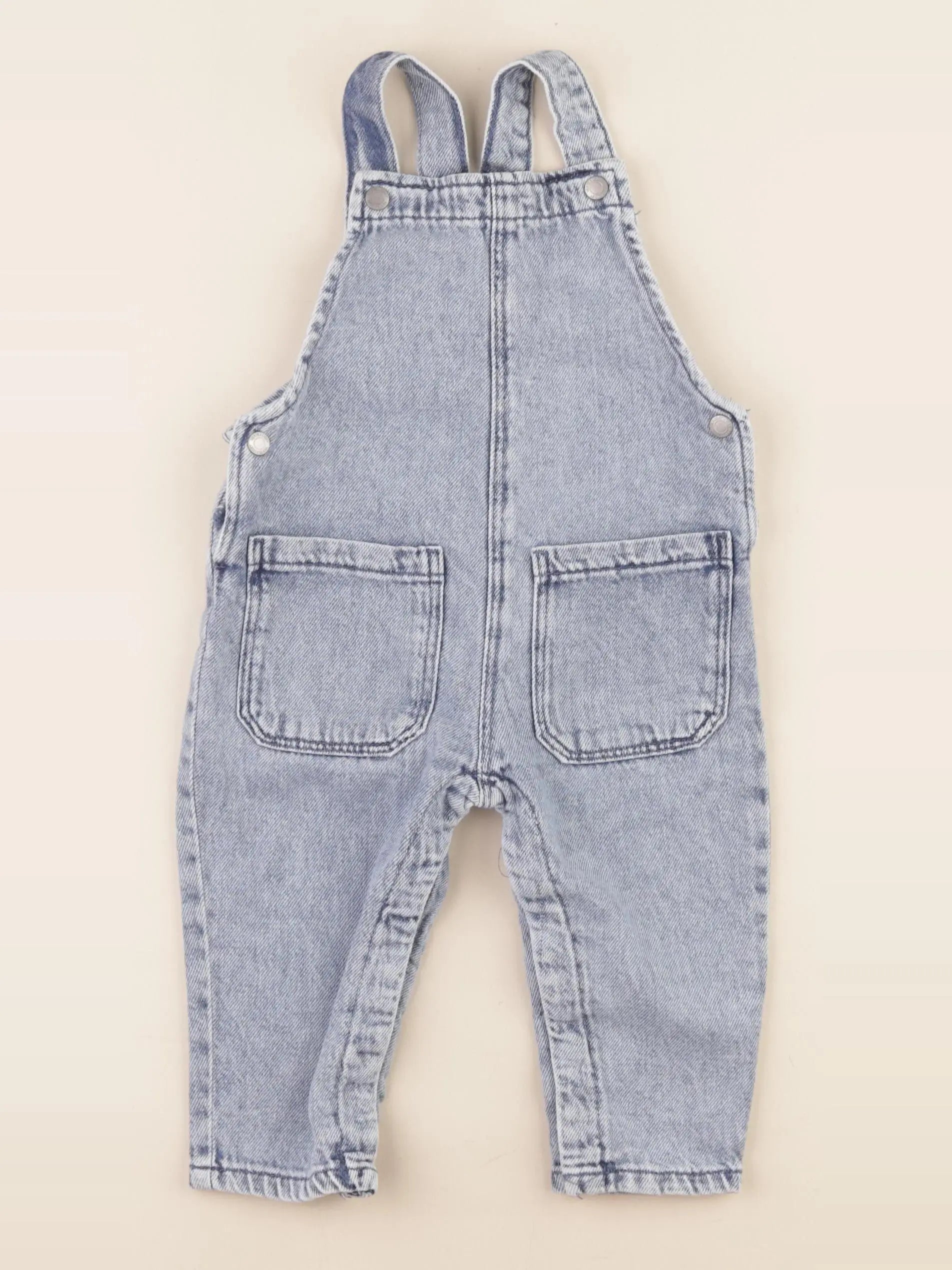 Vertbaudet - salopette bleu - 18 mois