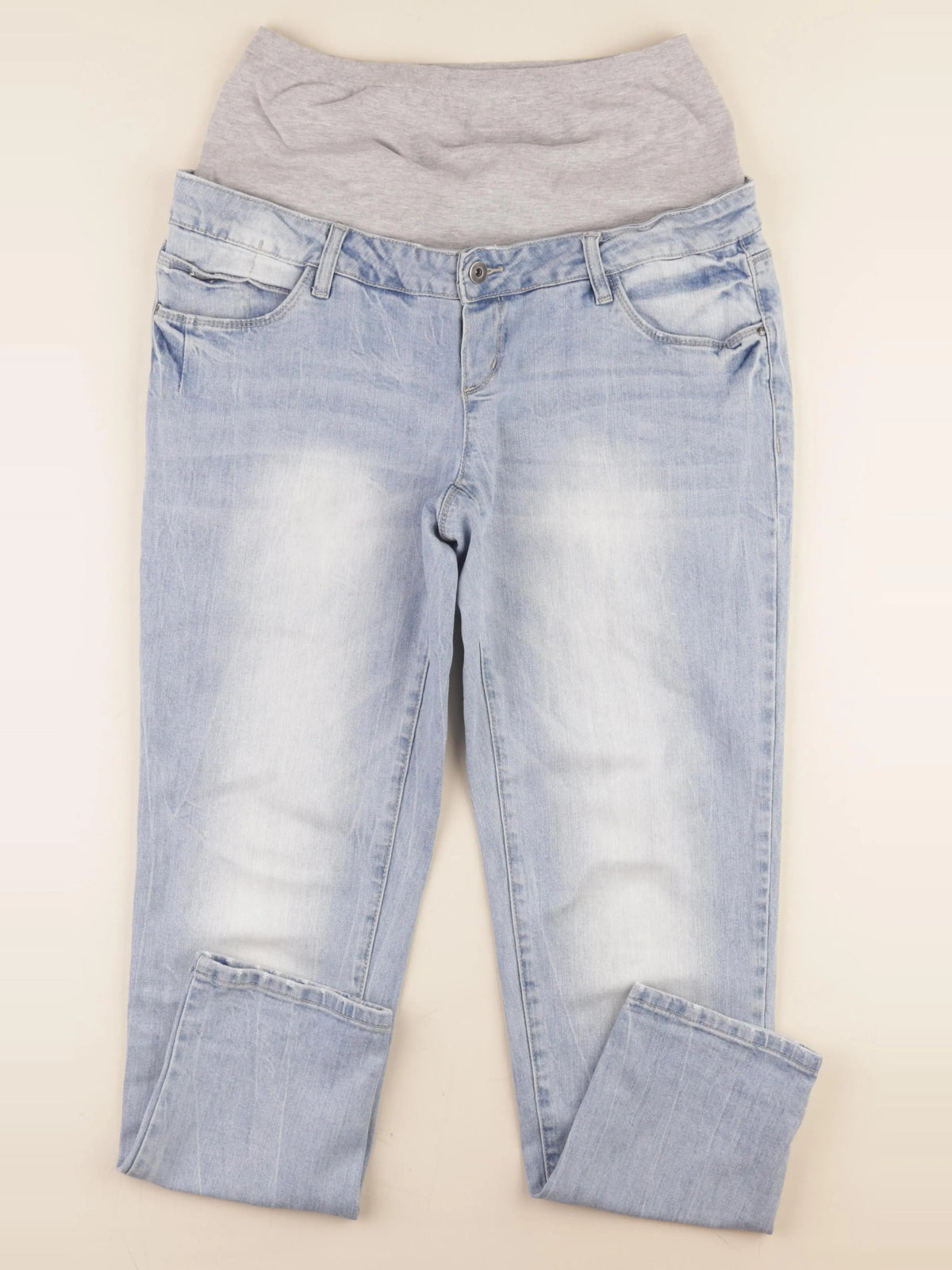 Mamalicious - jean grossesse bleu - 29/32