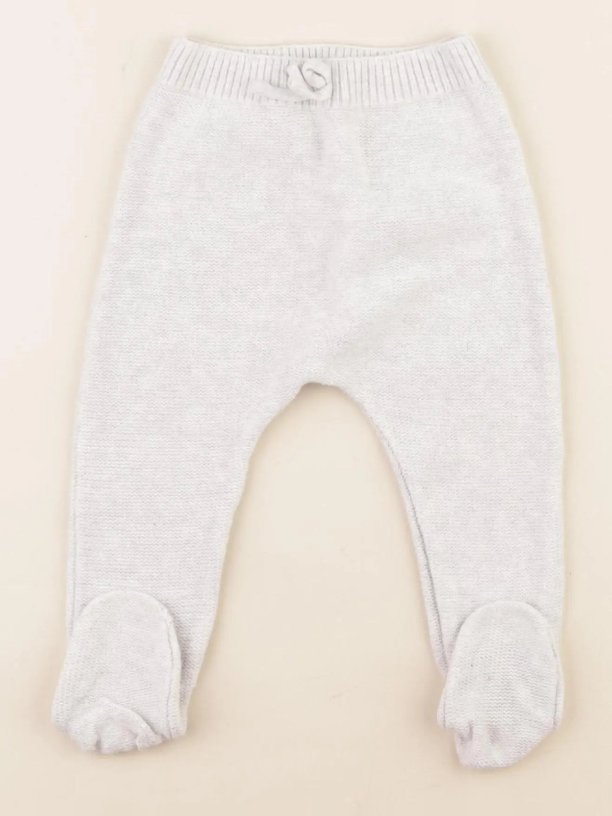 Zara - legging gris - 6/9 mois