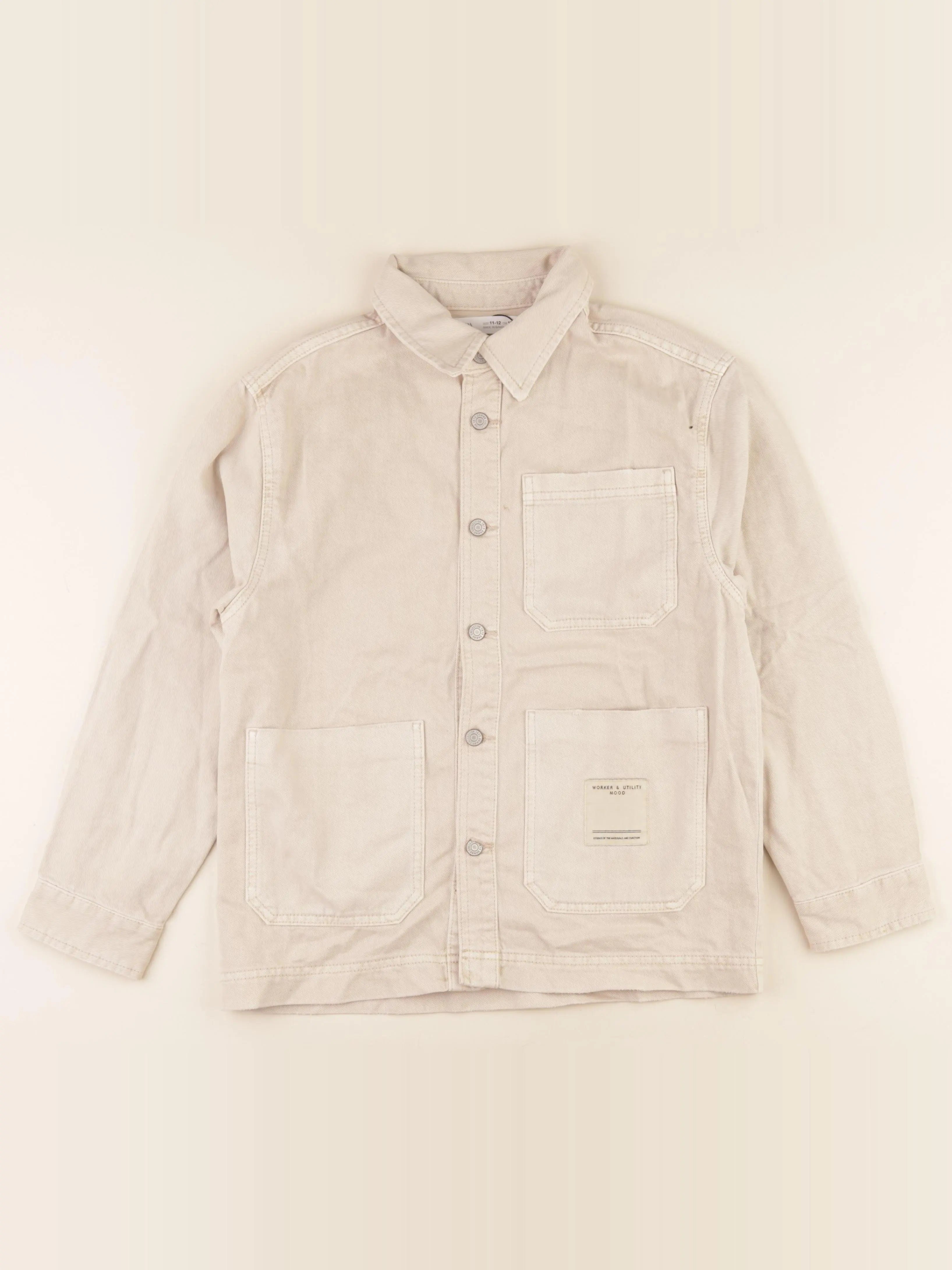 Zara - veste beige - 11/12 ans