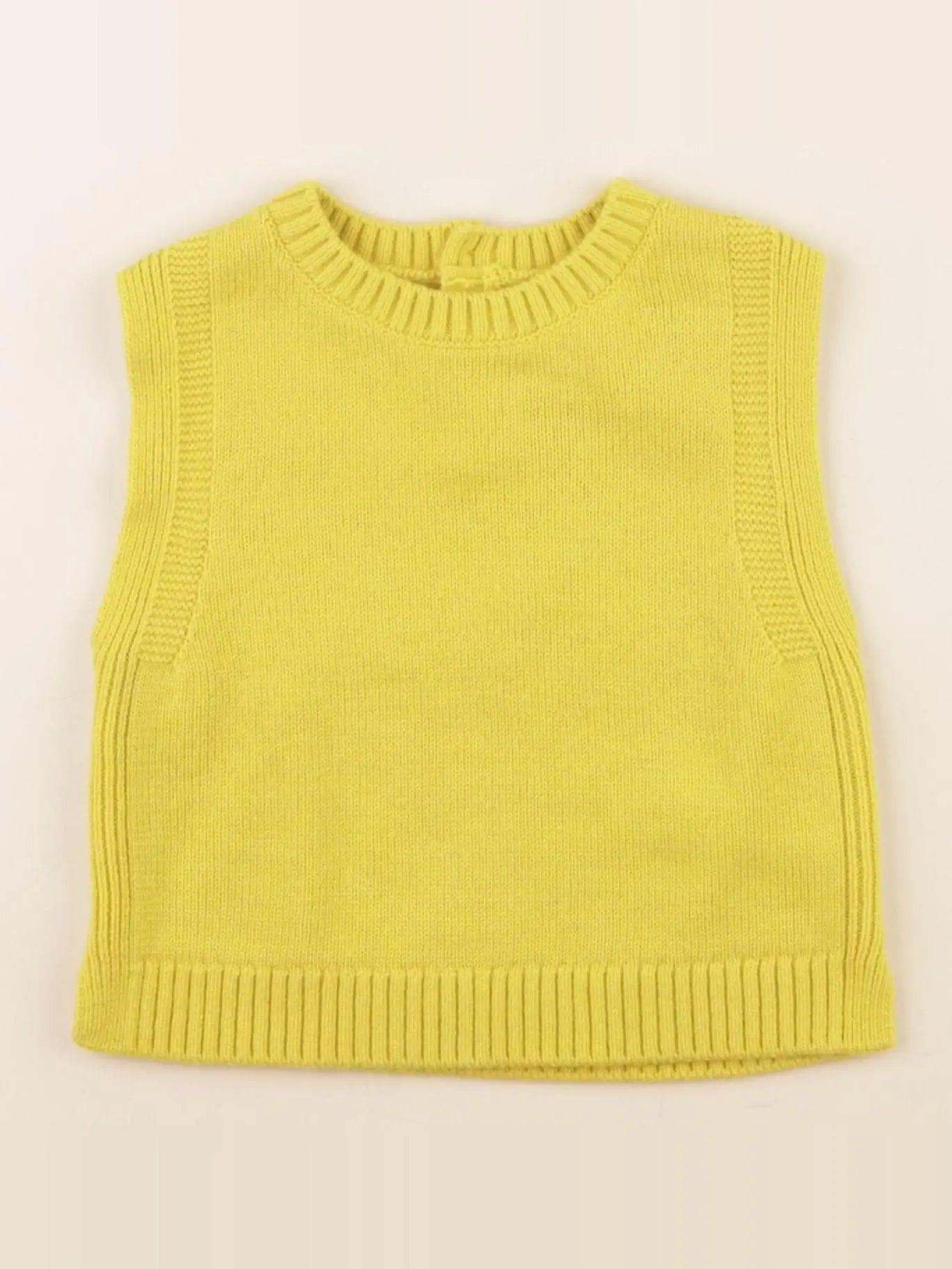 Jacadi - pull jaune - 24 mois