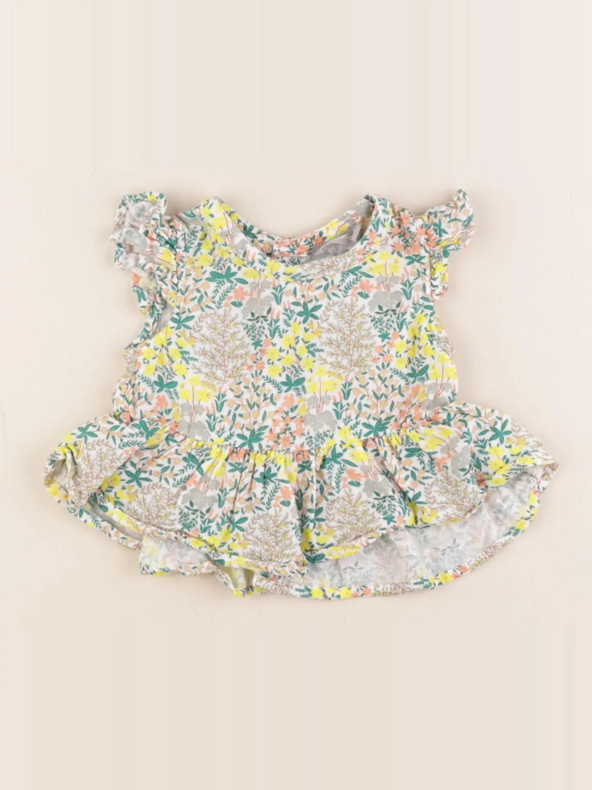 Boutchou - tee-shirt multicolore - 3 mois