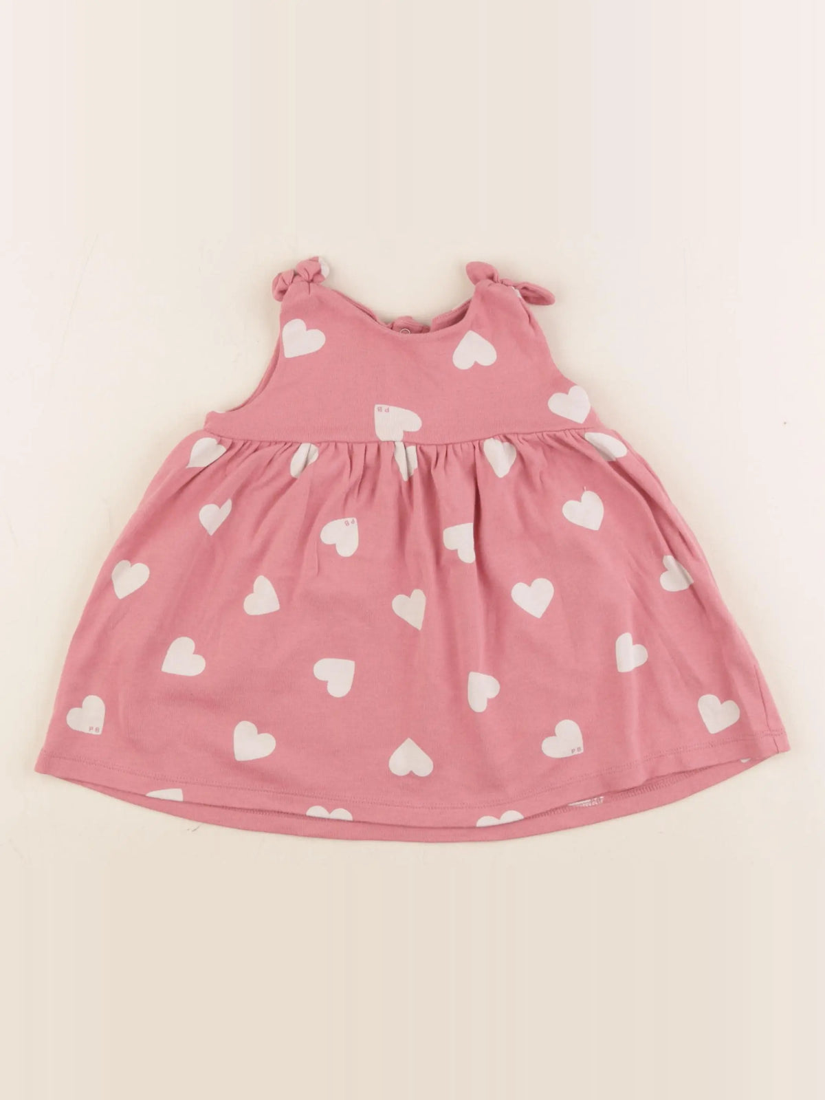Petit Bateau - robe rose - 6 mois