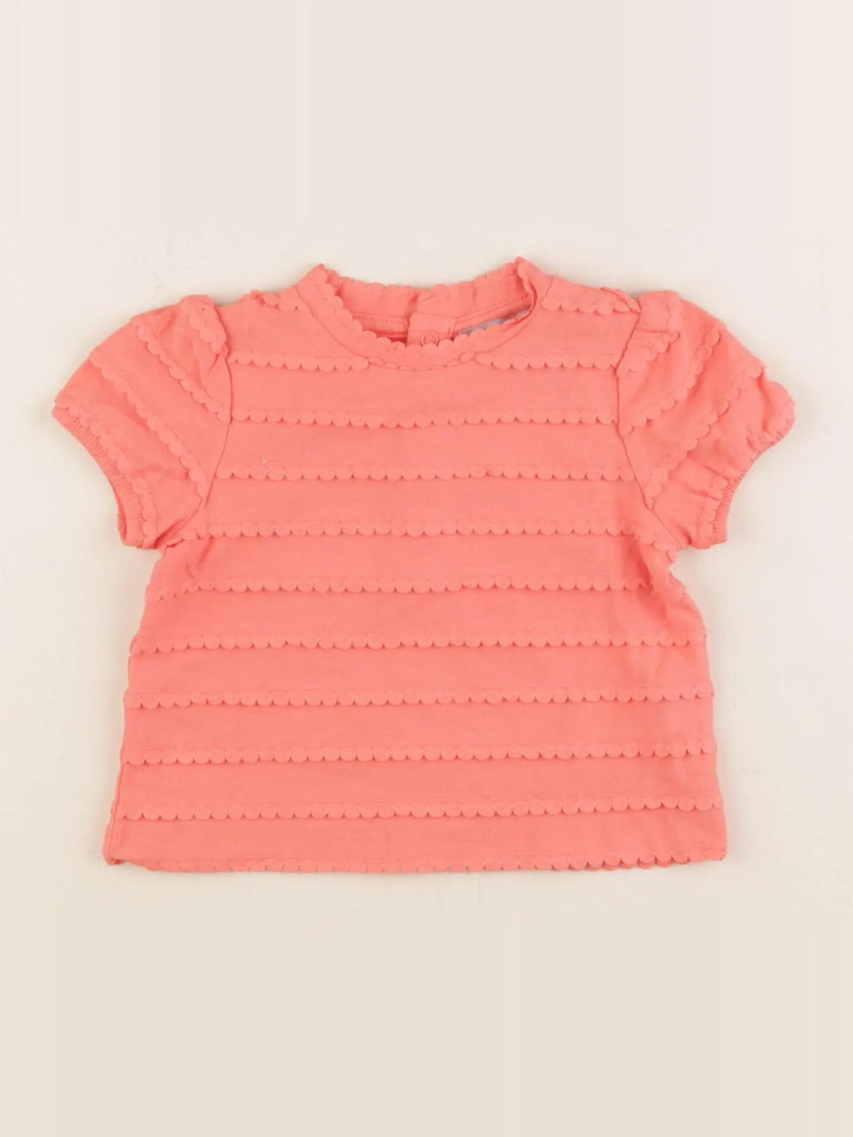 Boutchou - tee-shirt orange - 6 mois