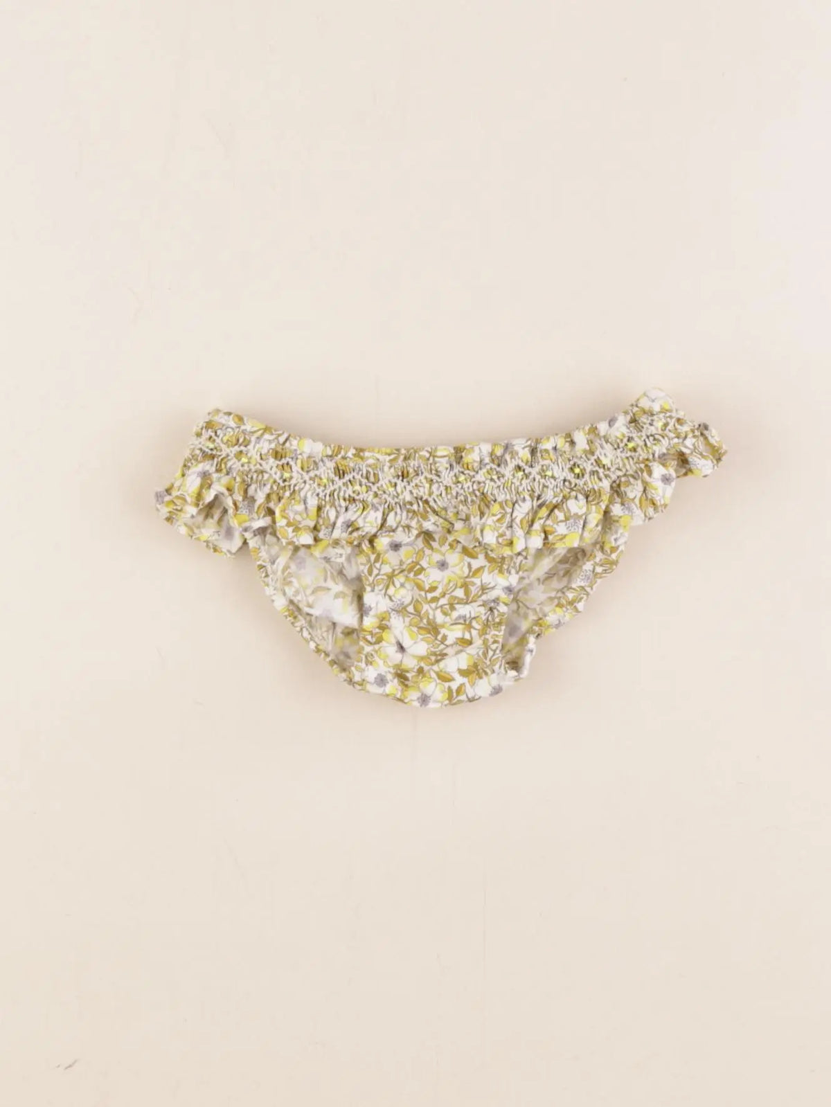 Bonpoint - bloomer volants au dos jaune - 2 ans