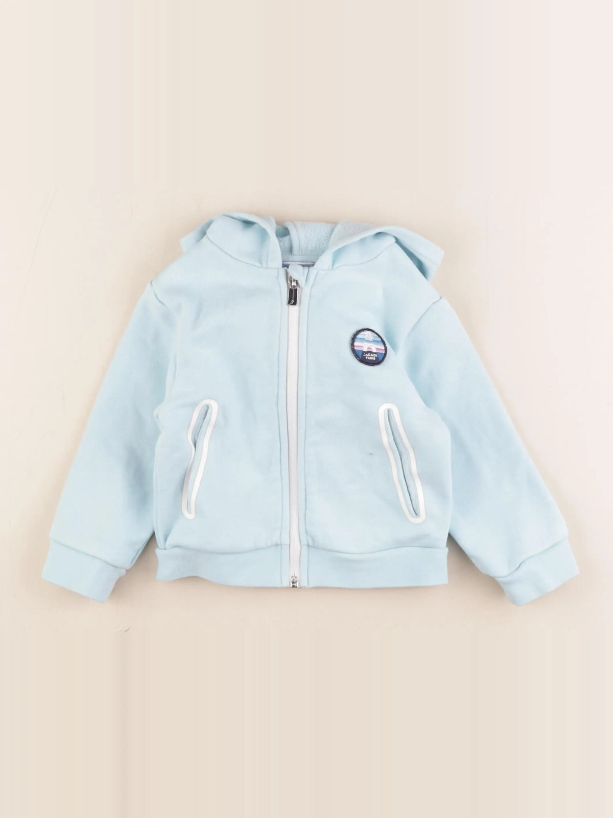 Jacadi - sweat bleu - 24 mois