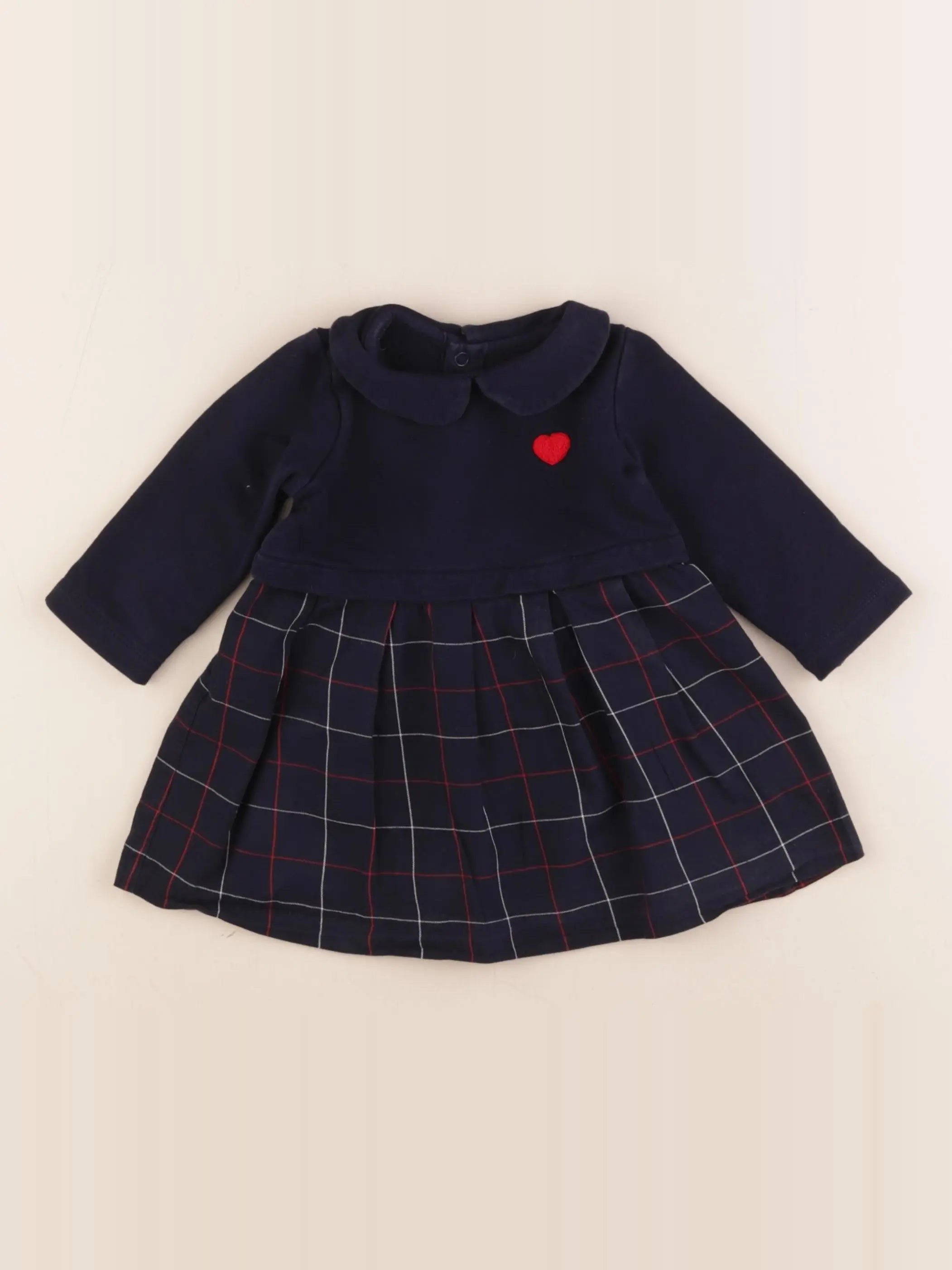 Jacadi - robe bleu - 6 mois