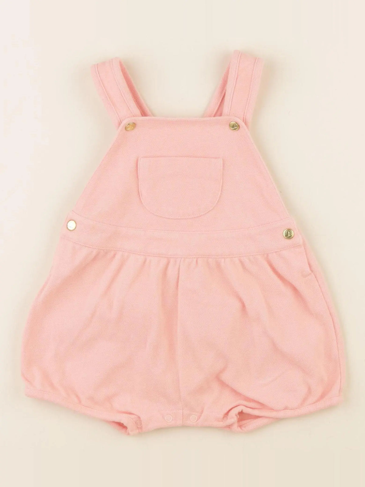 Petit Bateau - combinaison orange - 12 mois