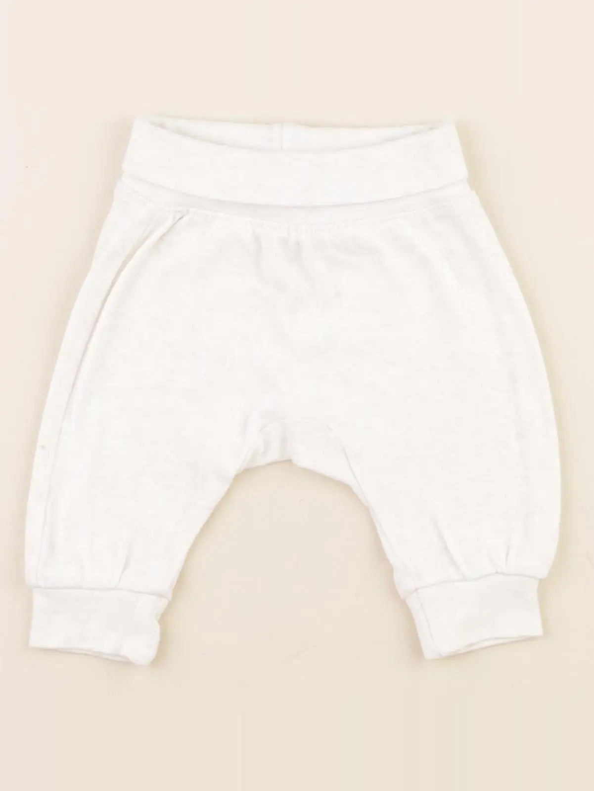 H&M - sarouel blanc - 1/2 mois