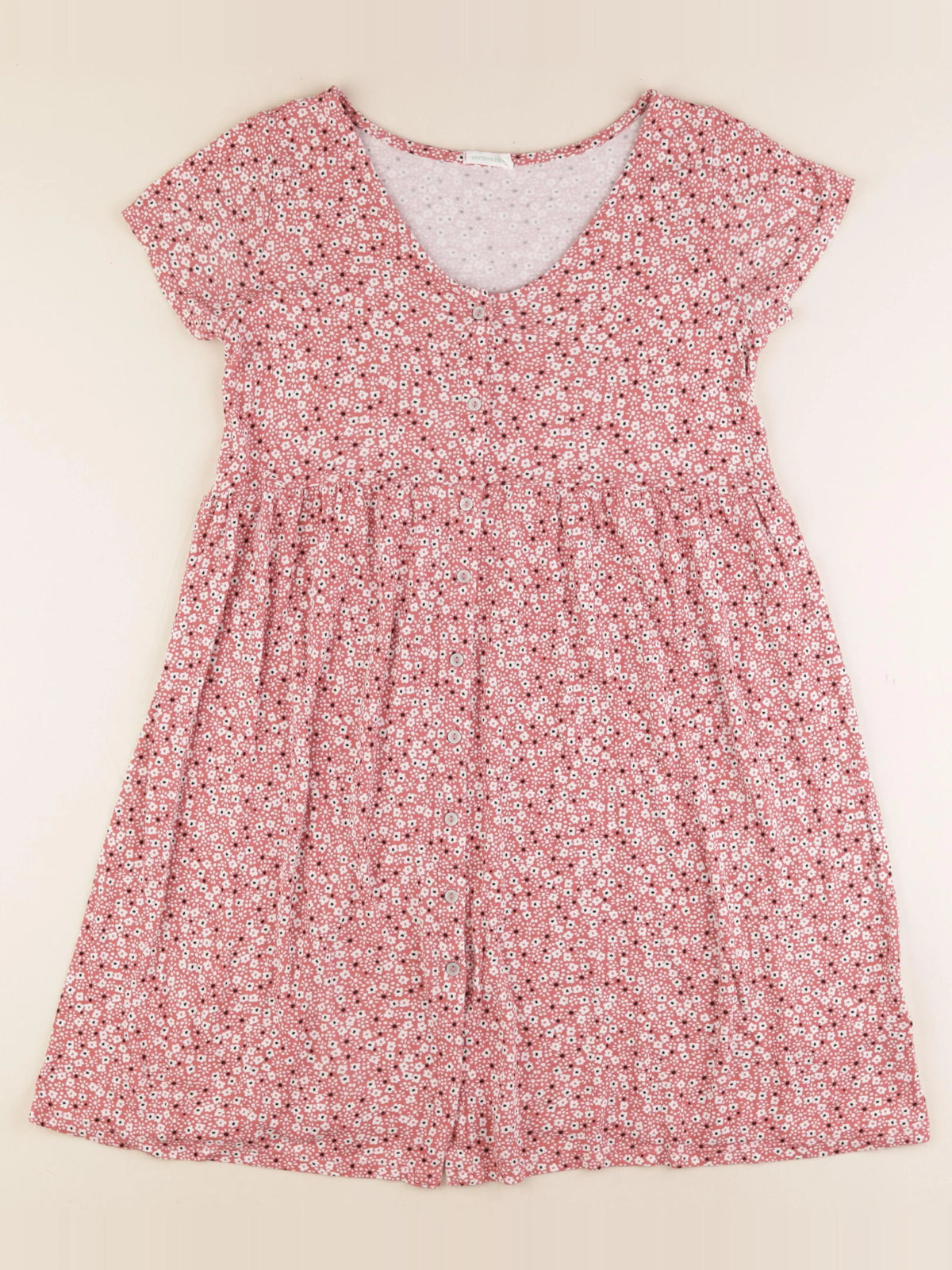Vertbaudet - robe grossesse, allaitement rose - 34 à 36