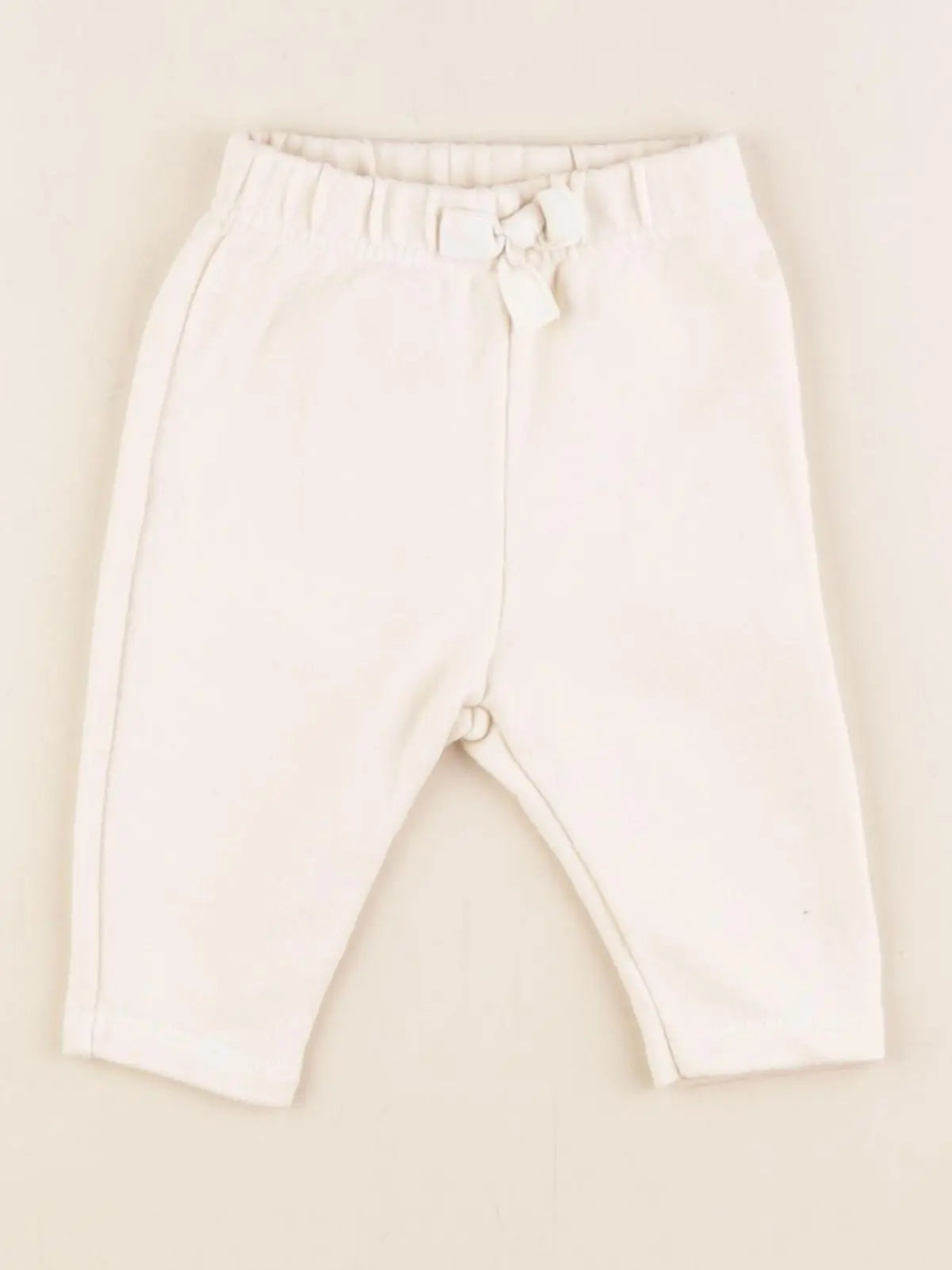 Petit Bateau - pantalon blanc - 3 mois