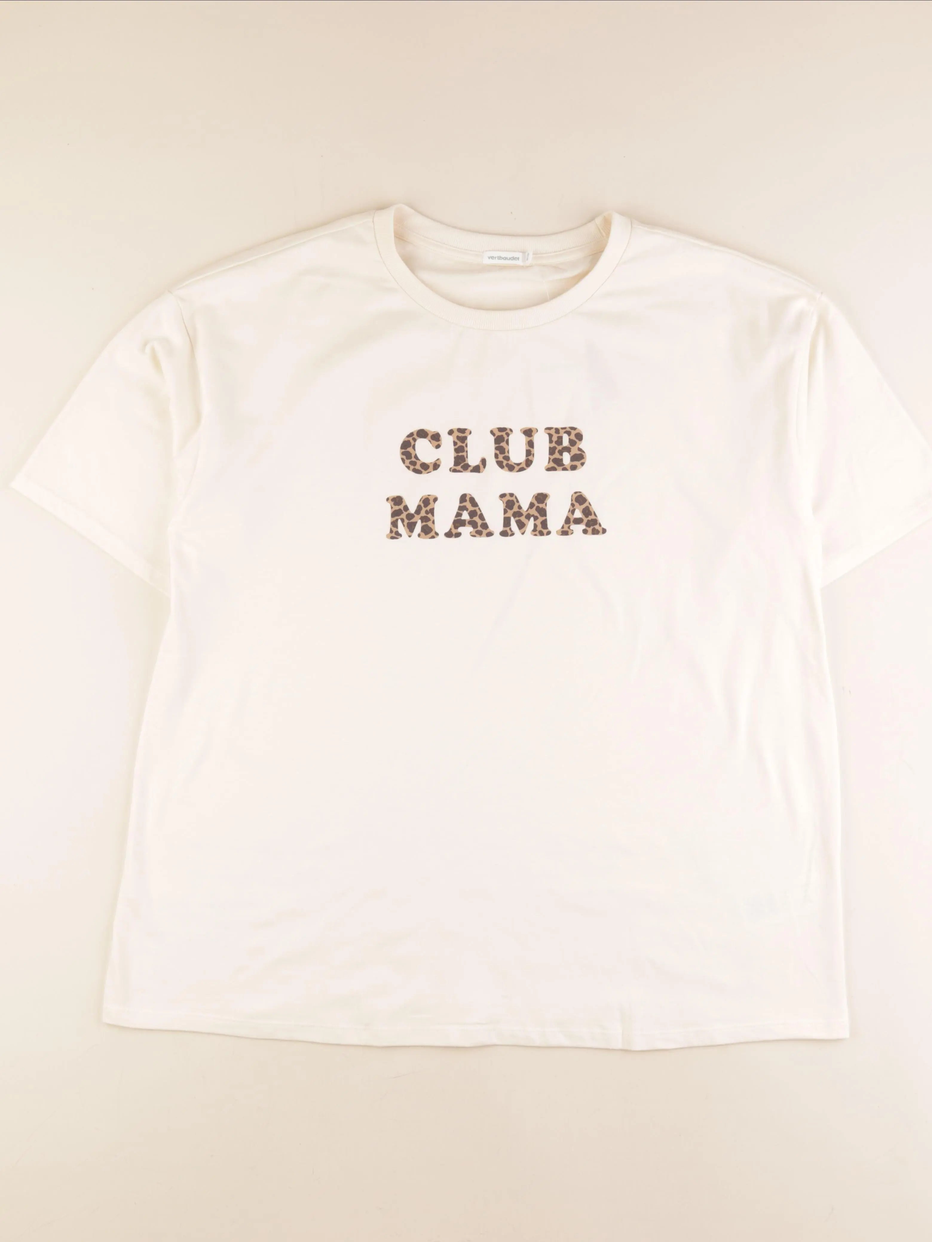 Vertbaudet - tee-shirt grossesse beige - 46 à 48