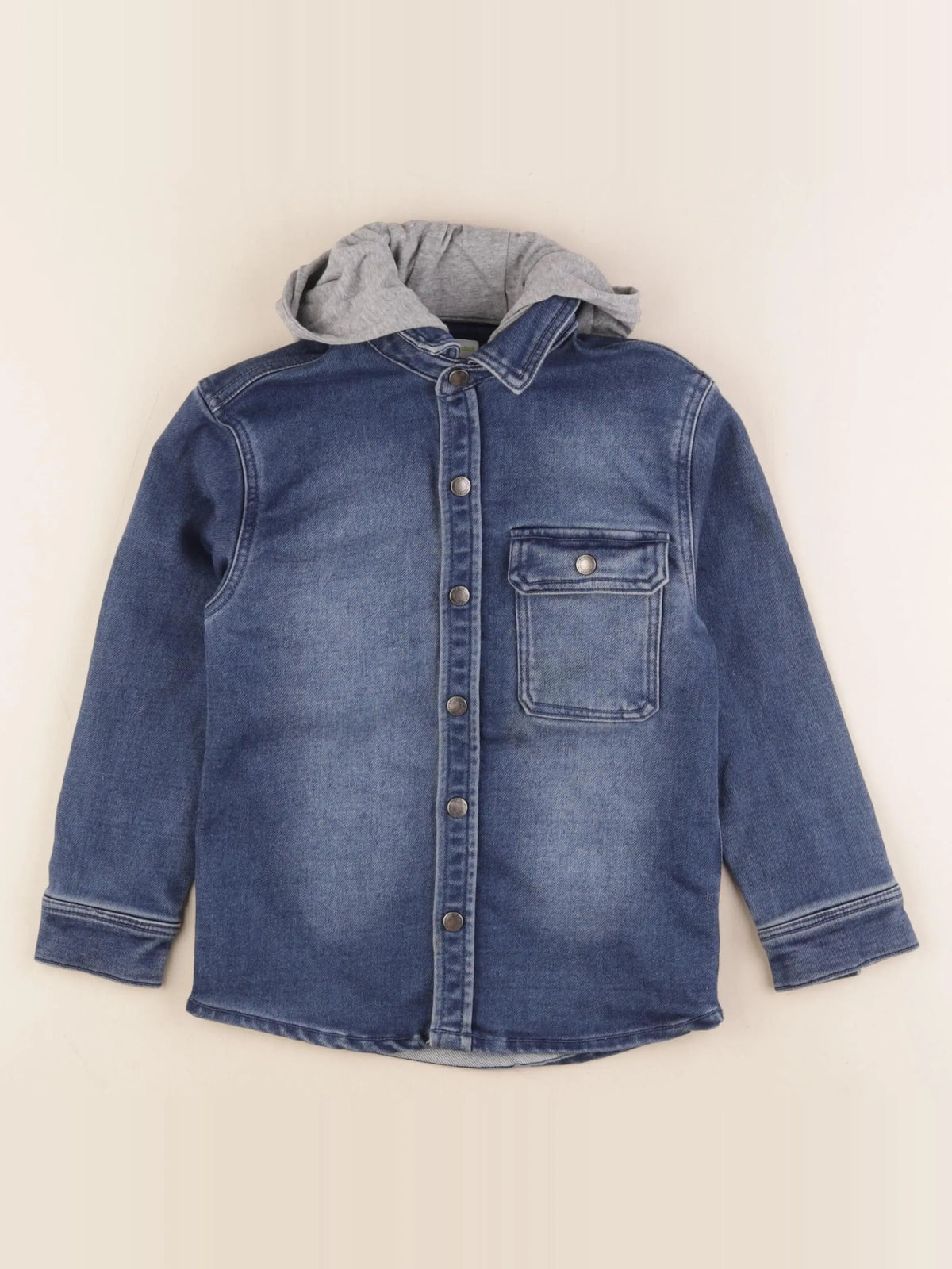 Vertbaudet - chemise bleu - 6 ans