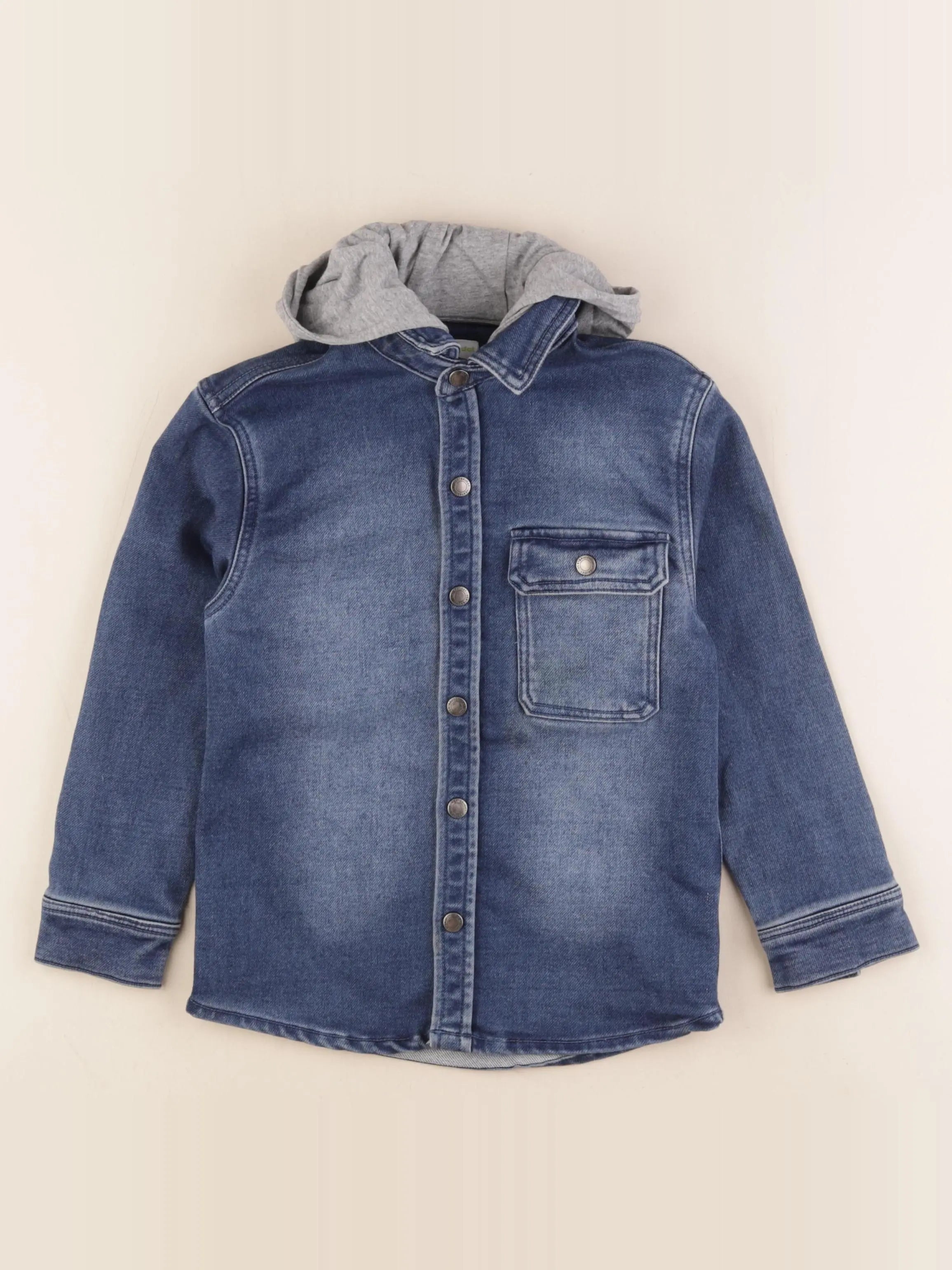 Vertbaudet - chemise bleu - 6 ans