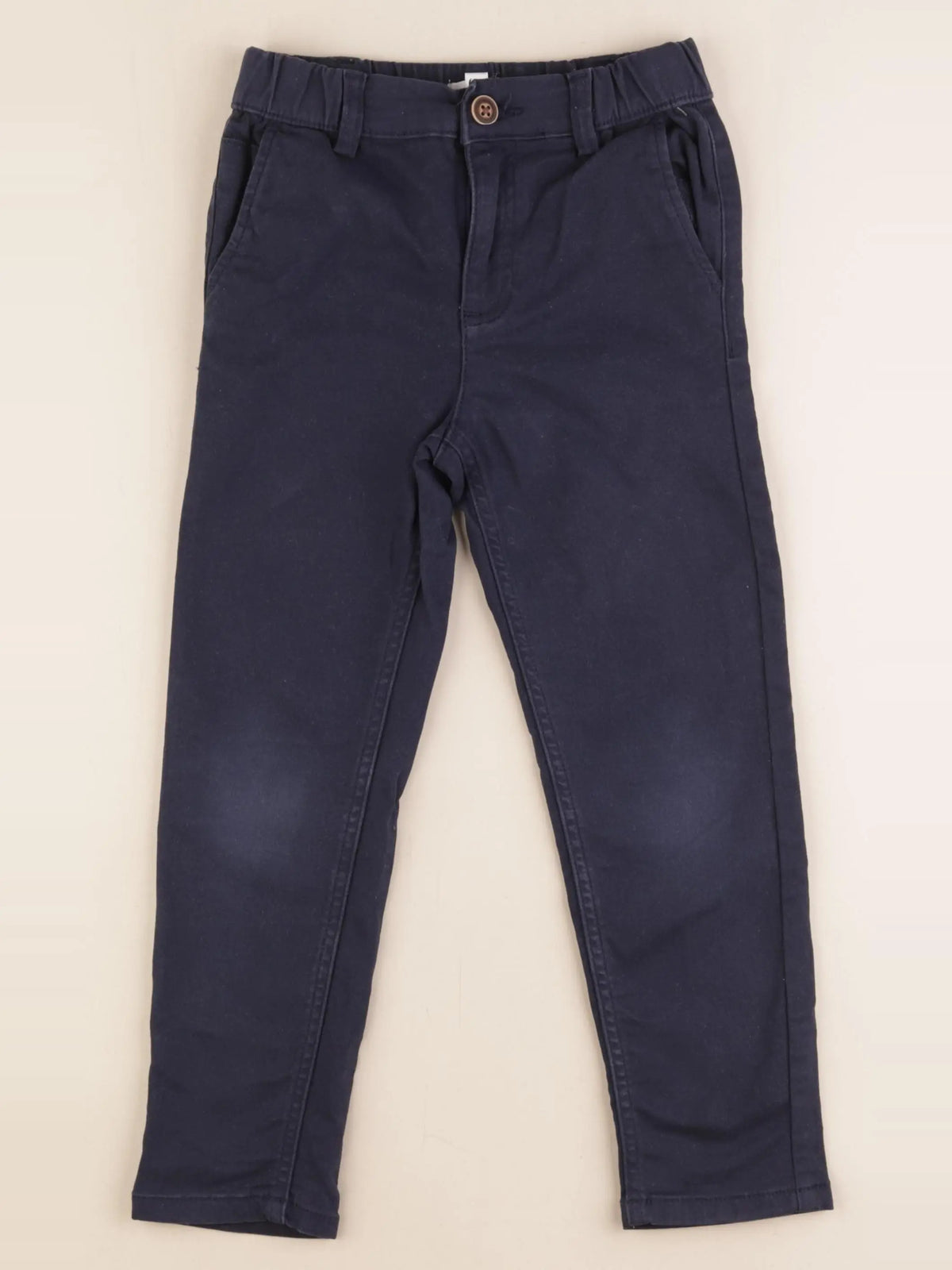 Vertbaudet - pantalon bleu - 6 ans