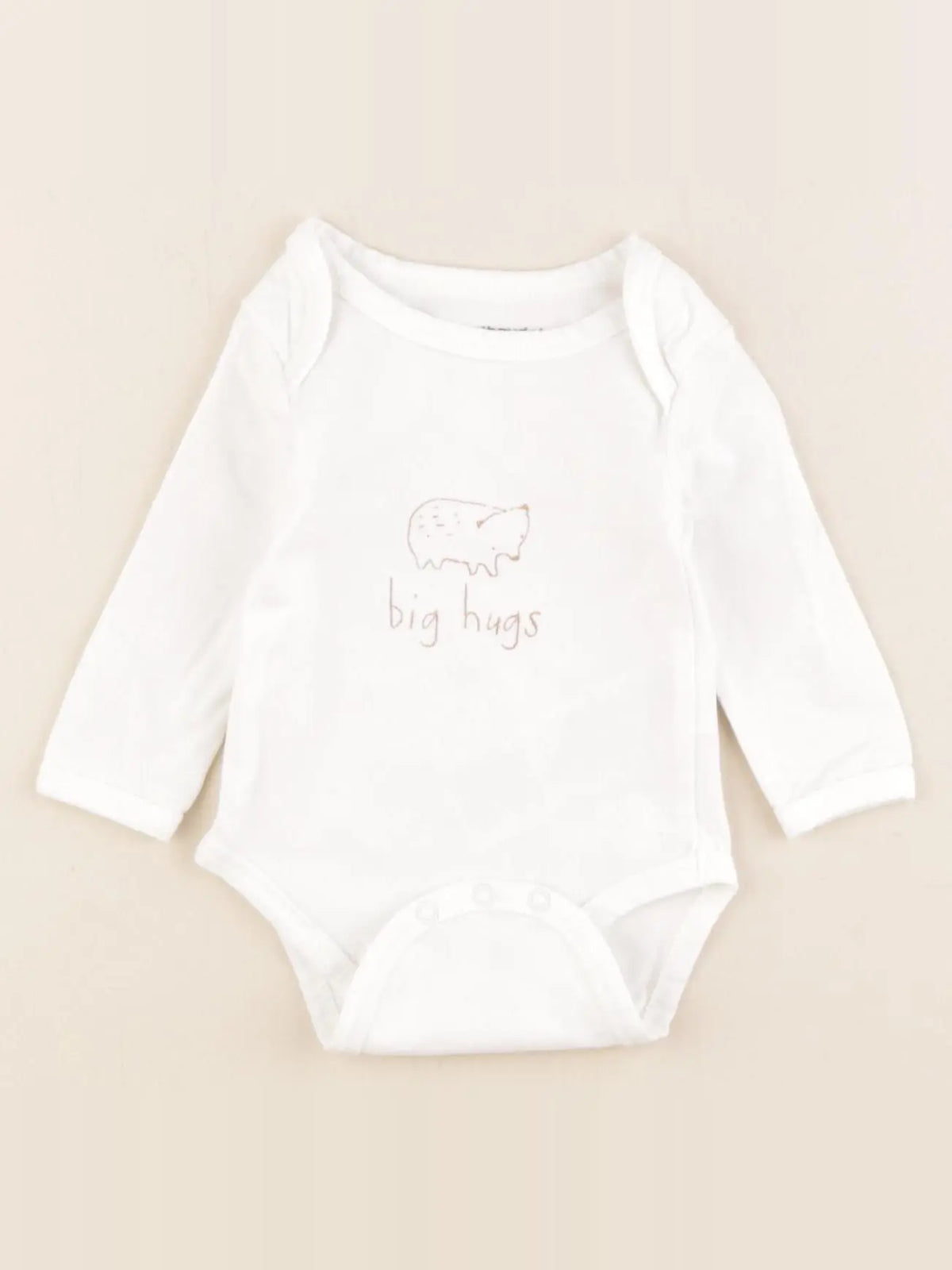Vertbaudet - body blanc - 1 mois