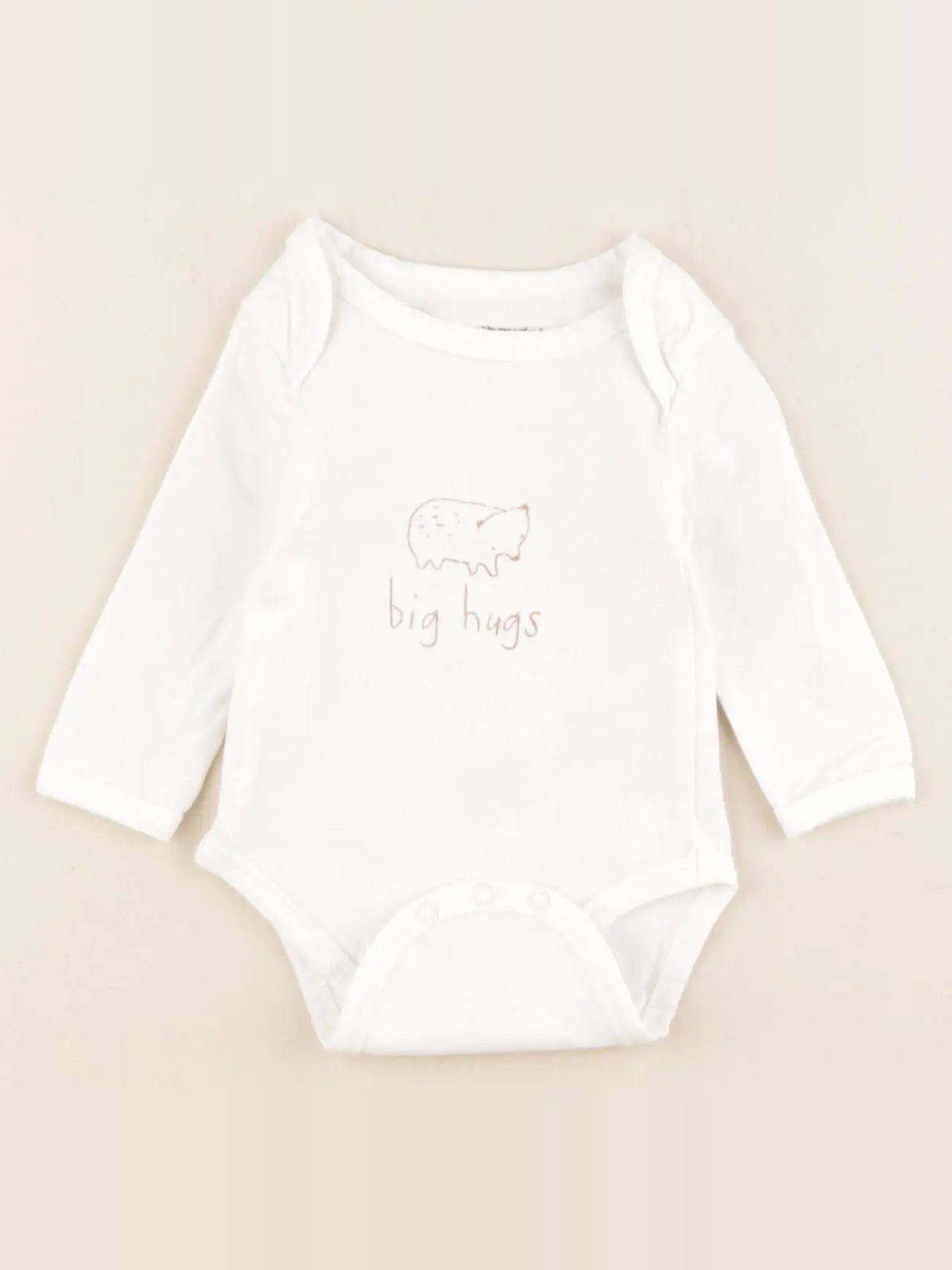 Vertbaudet - body blanc - 1 mois