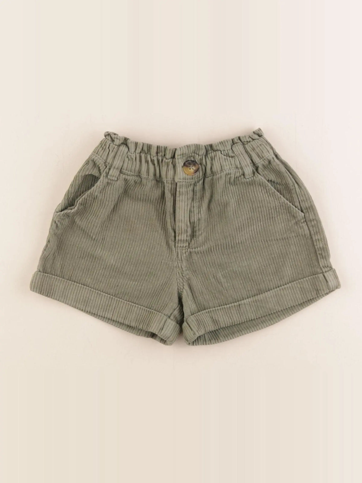 Vertbaudet - short vert - 3 ans