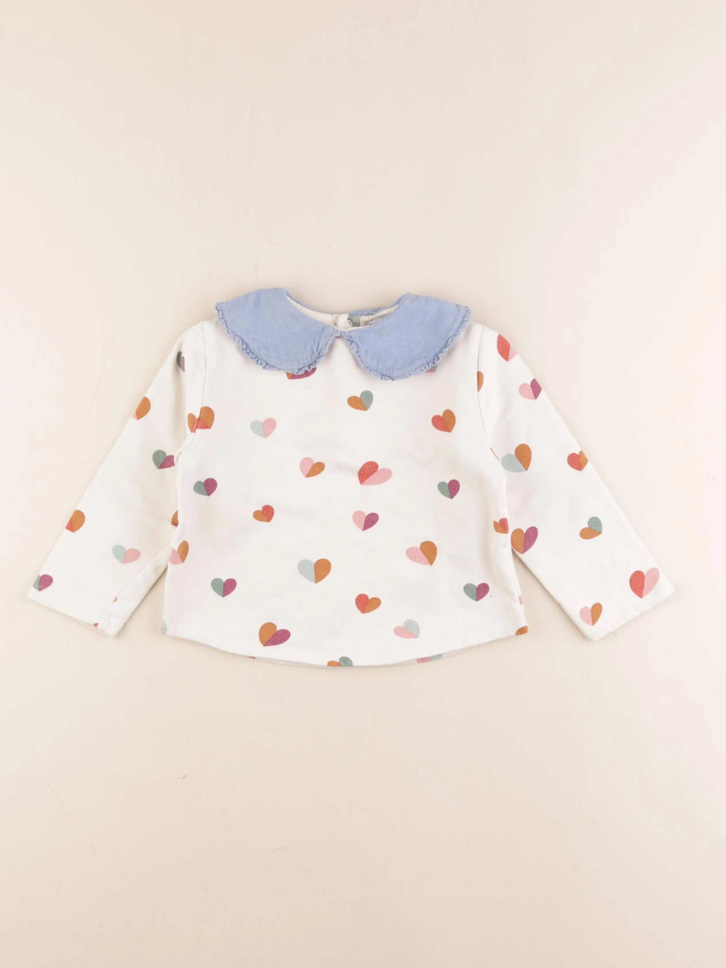 Boutchou - sweat multicolore - 36 mois