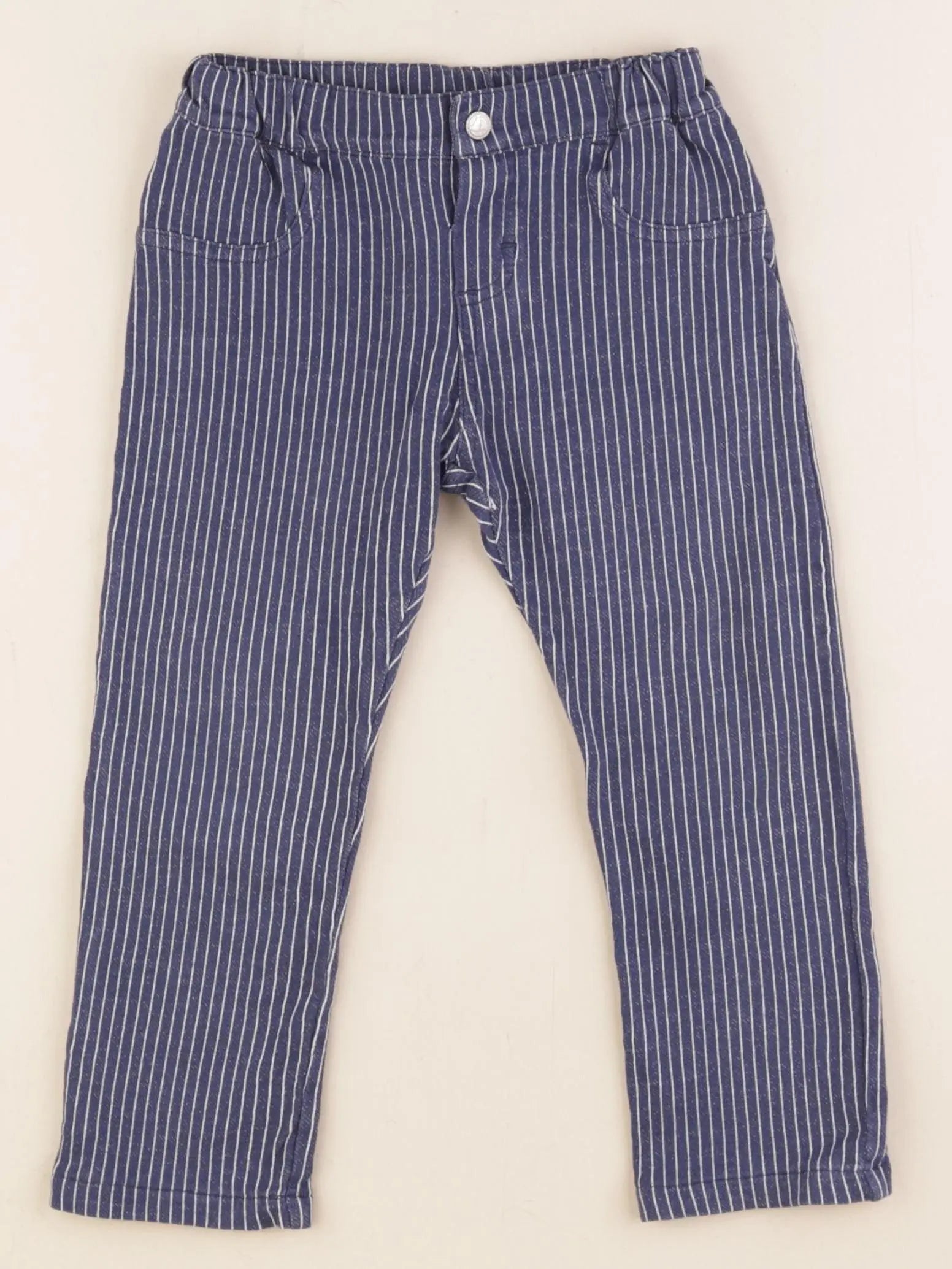 Petit Bateau - jegging bleu - 24 mois