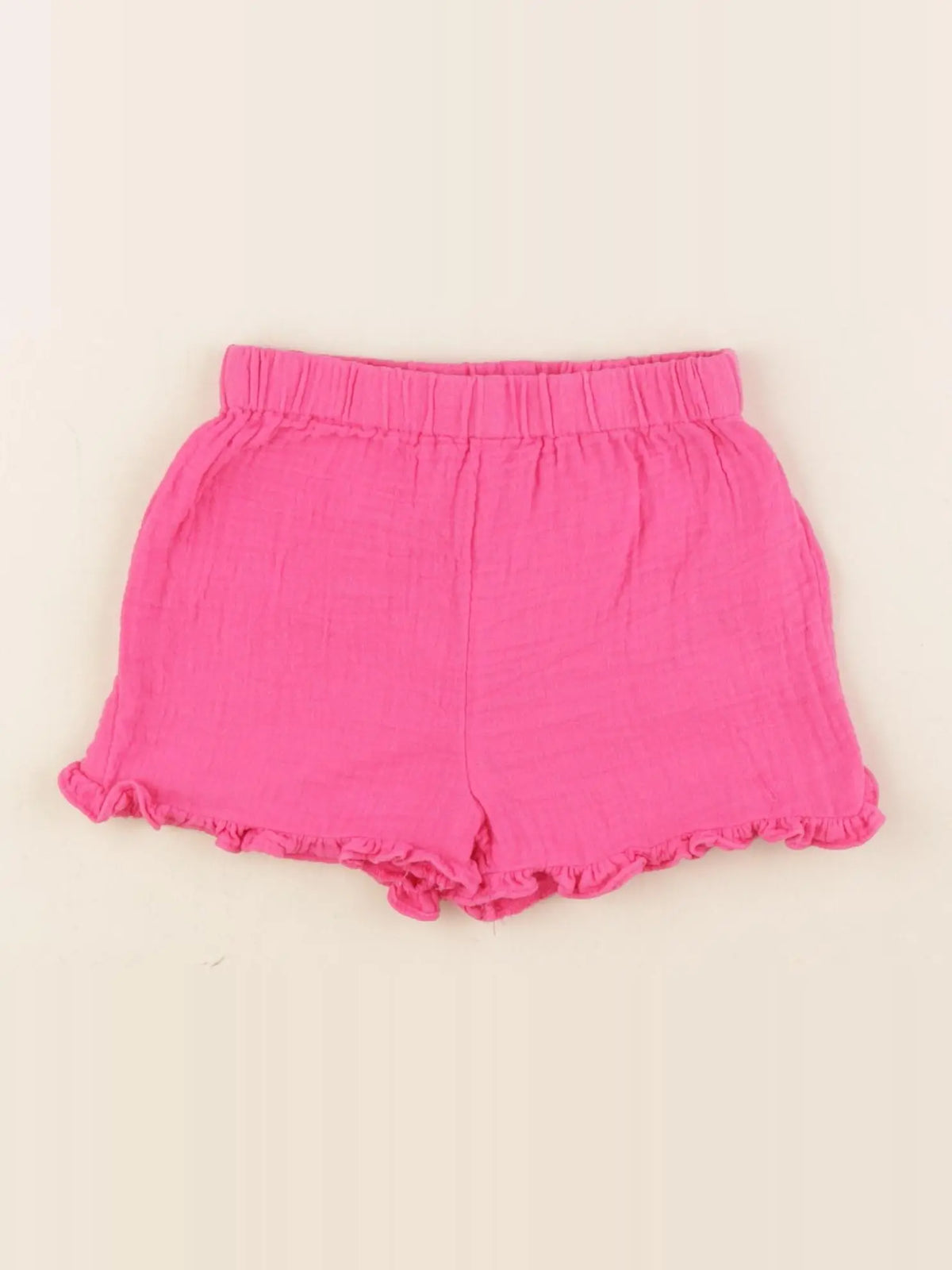 Vertbaudet - short rose - 12 mois