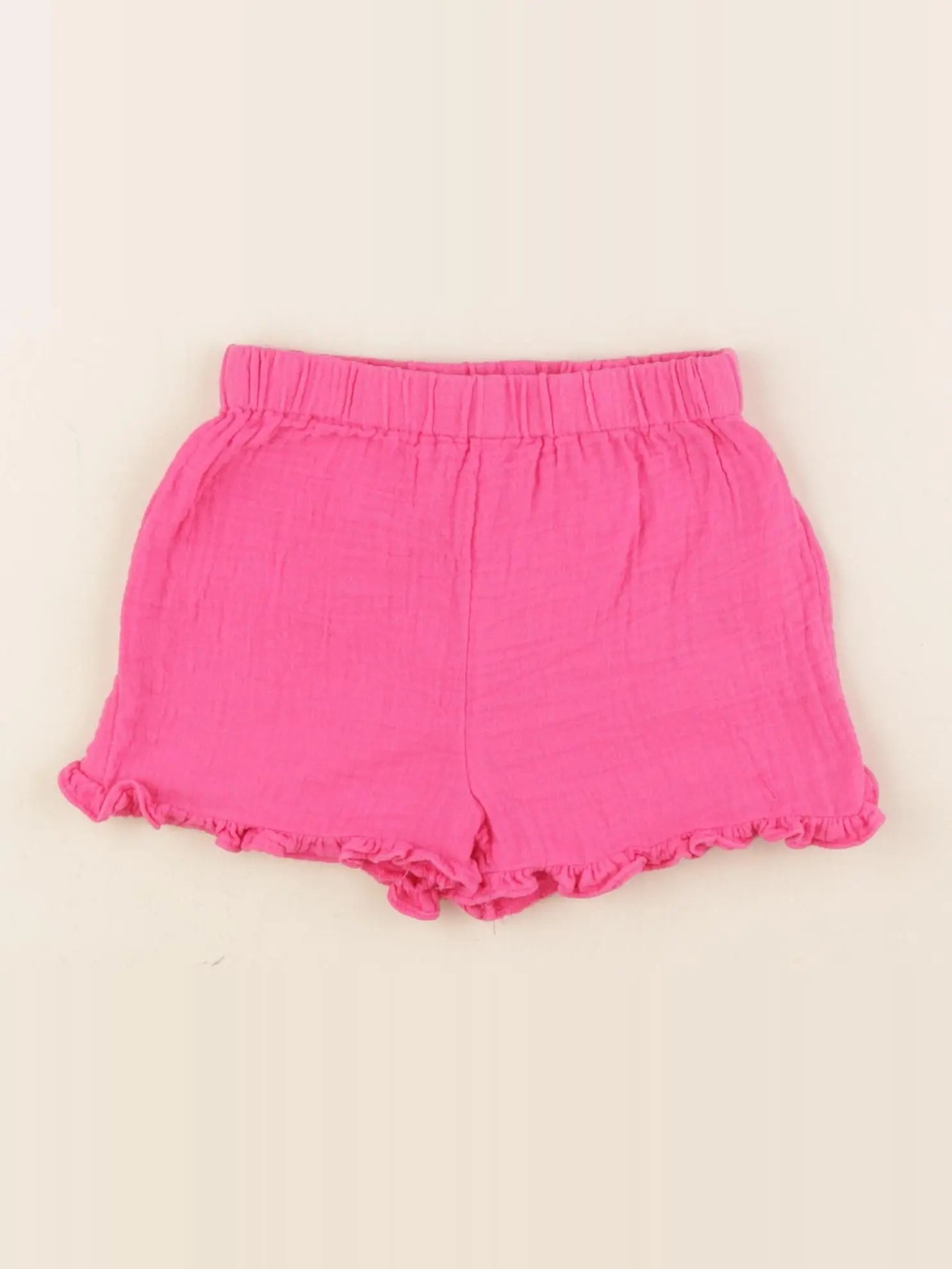 Vertbaudet - short rose - 12 mois