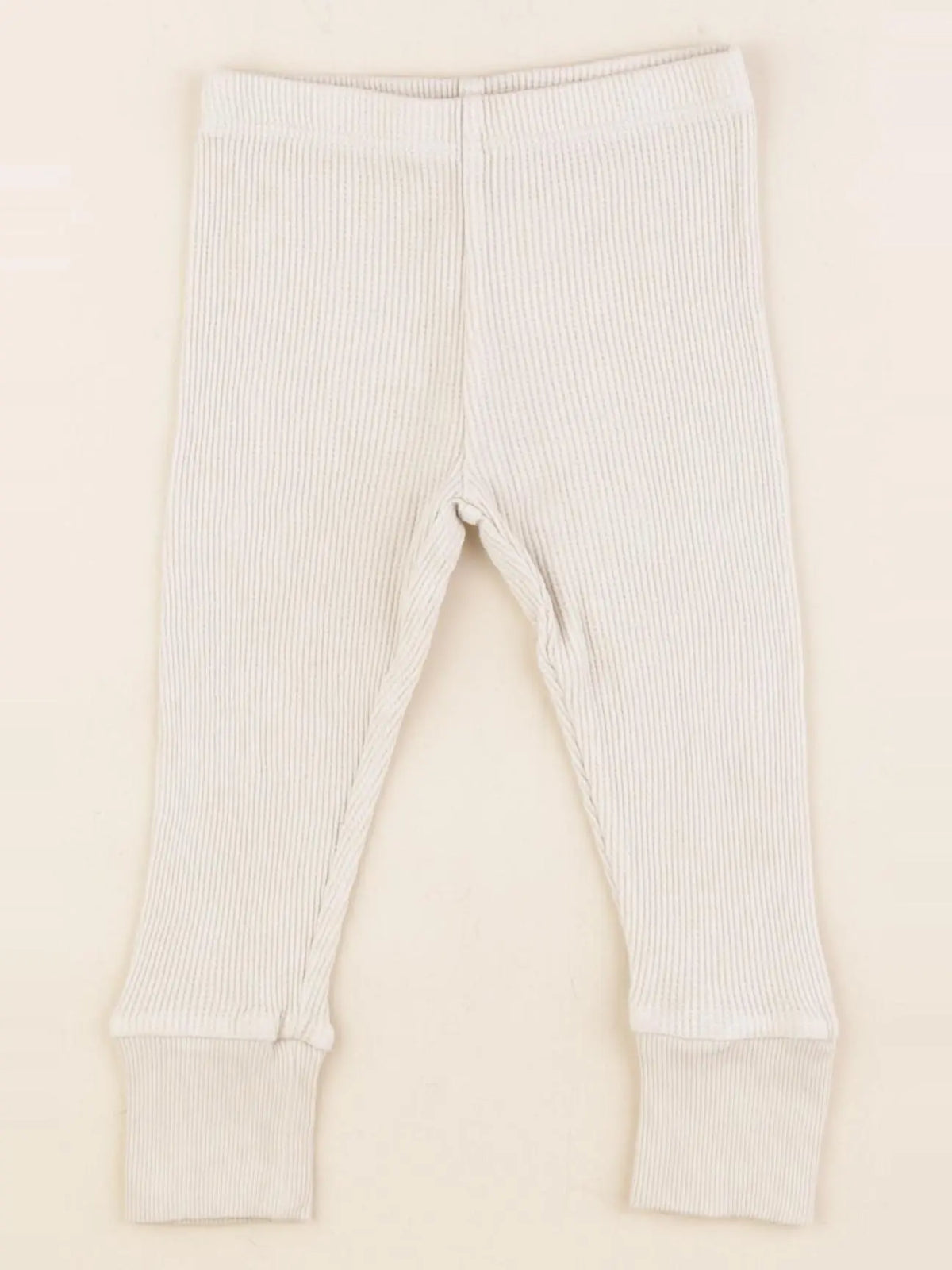 Zara - legging blanc - 9/12 mois