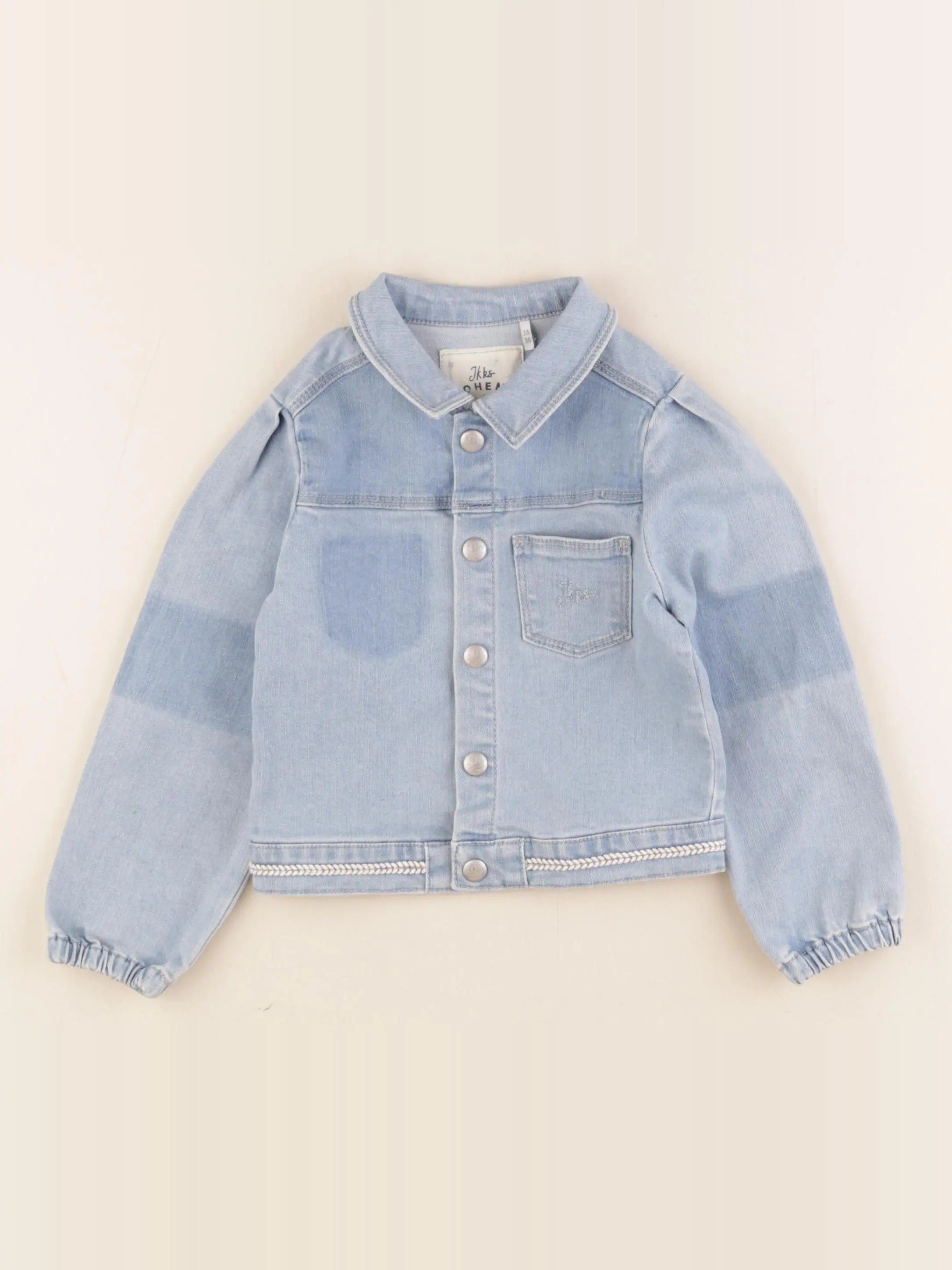 IKKS - veste imprimé au dos bleu - 3 ans