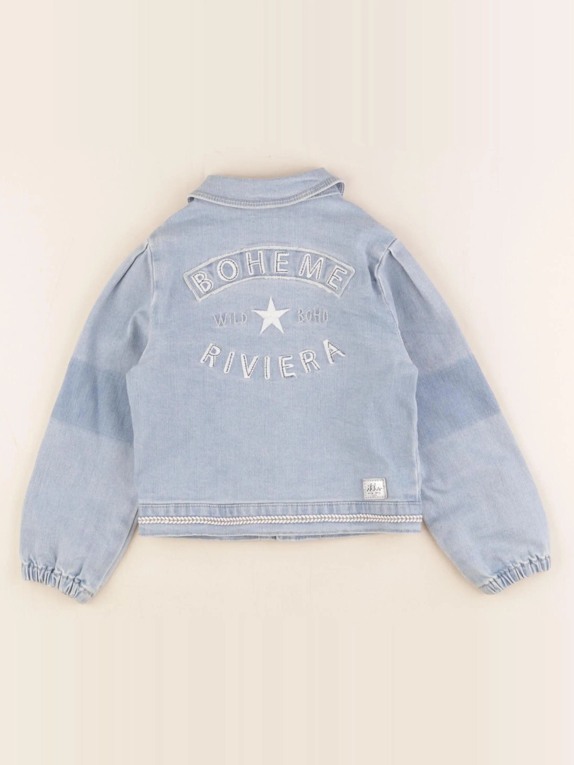 IKKS - veste imprimé au dos bleu - 3 ans