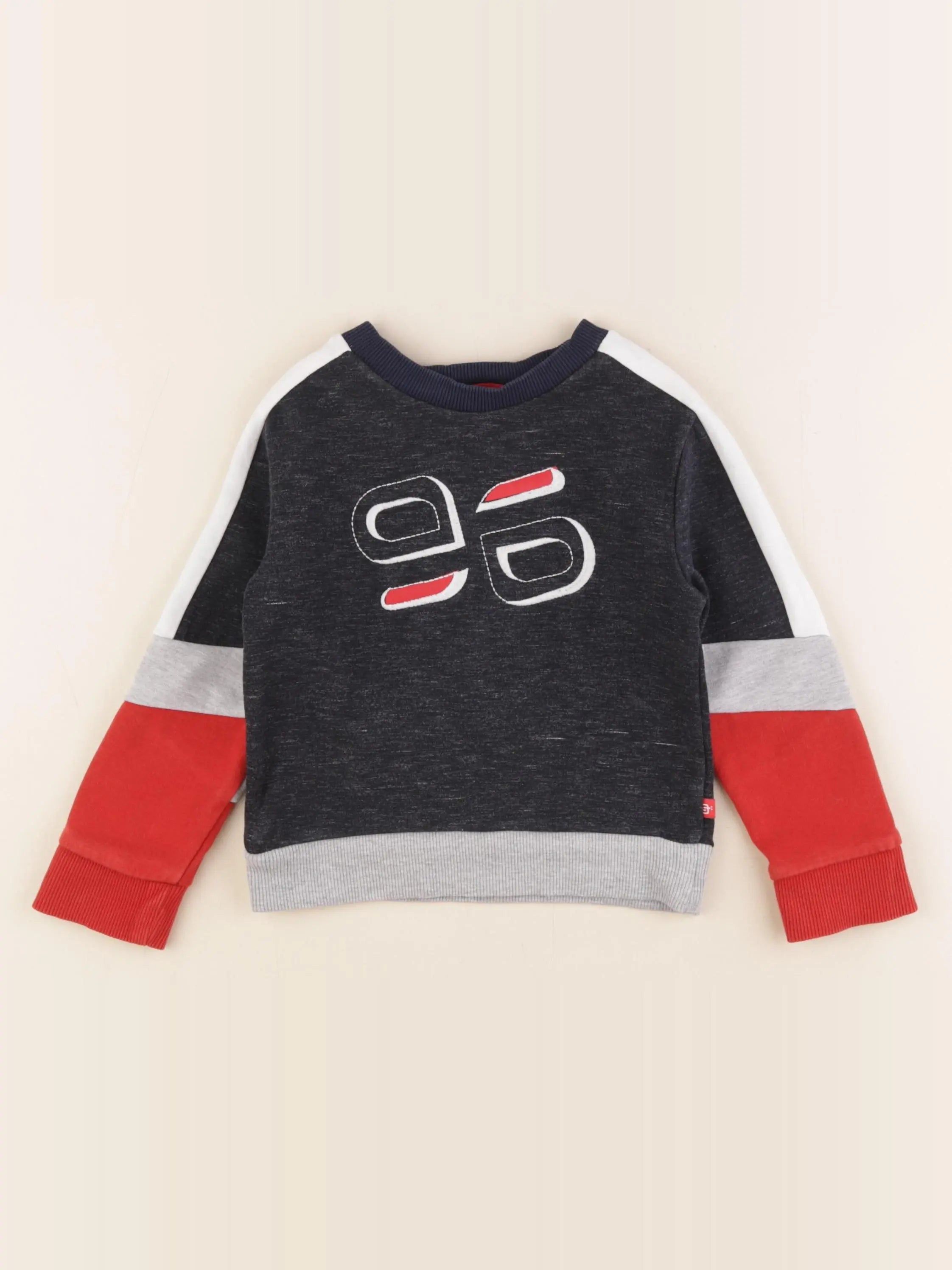 Okaidi - sweat multicolore - 3 ans