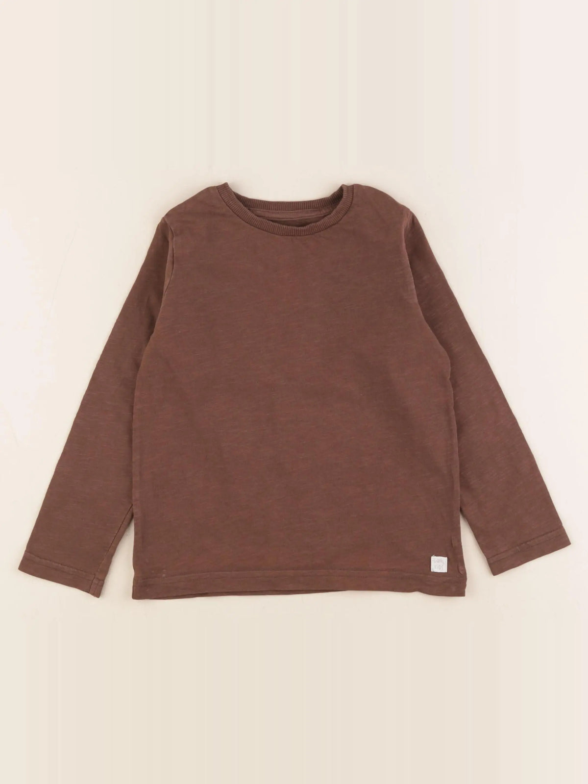 Vertbaudet - tee-shirt marron - 4 ans