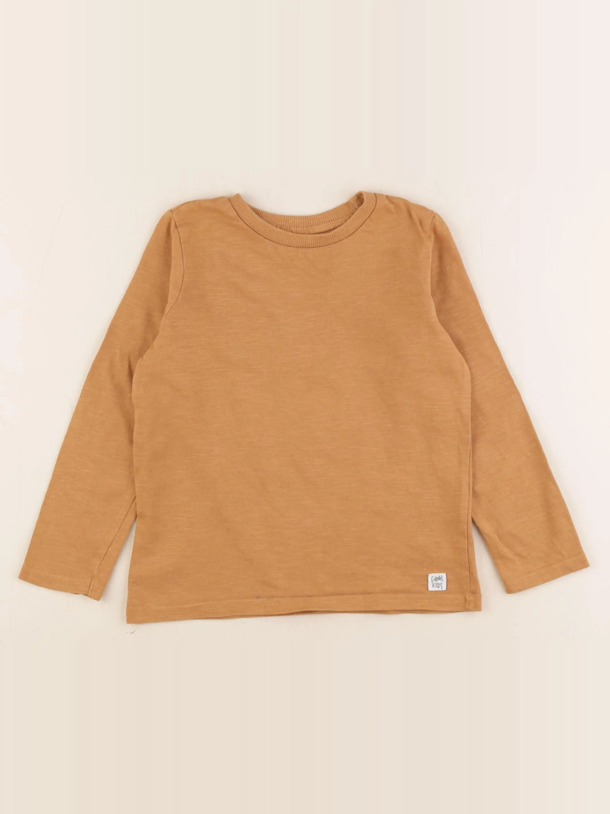 Vertbaudet - tee-shirt jaune - 4 ans