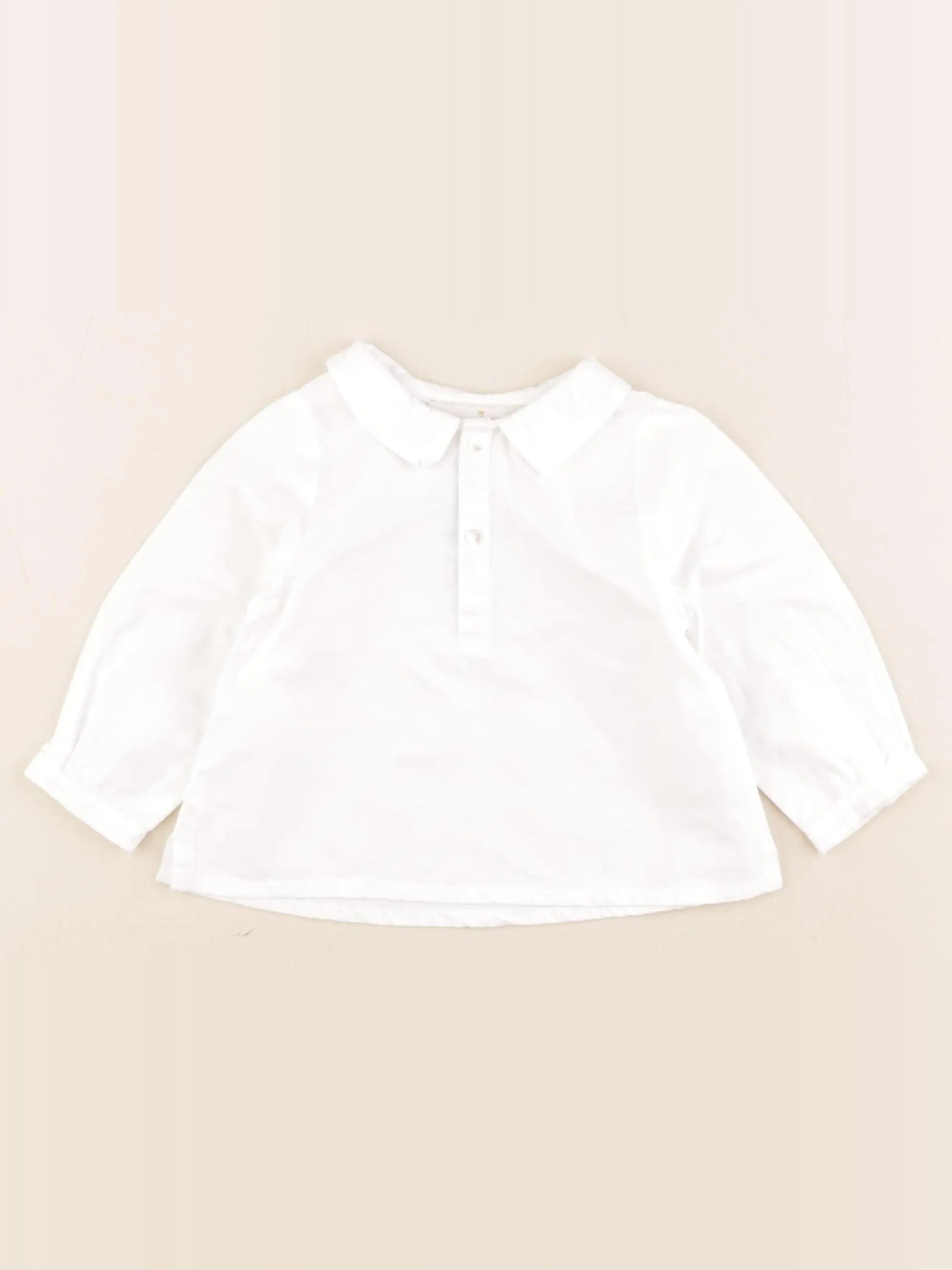 Jacadi - blouse blanc - 12 mois
