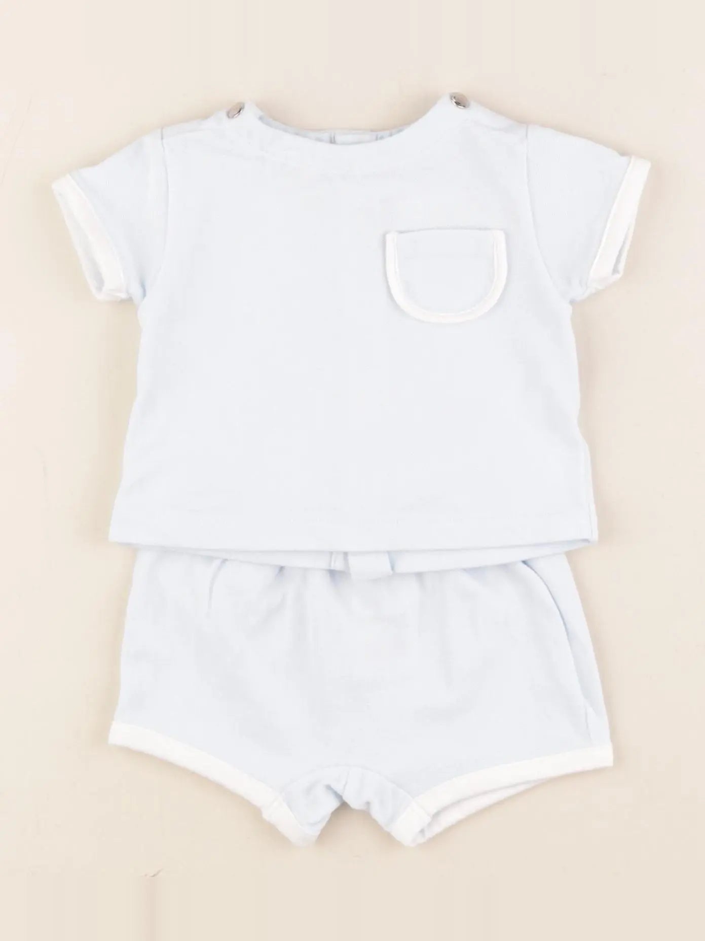 Jacadi - ensemble bleu - 3 mois