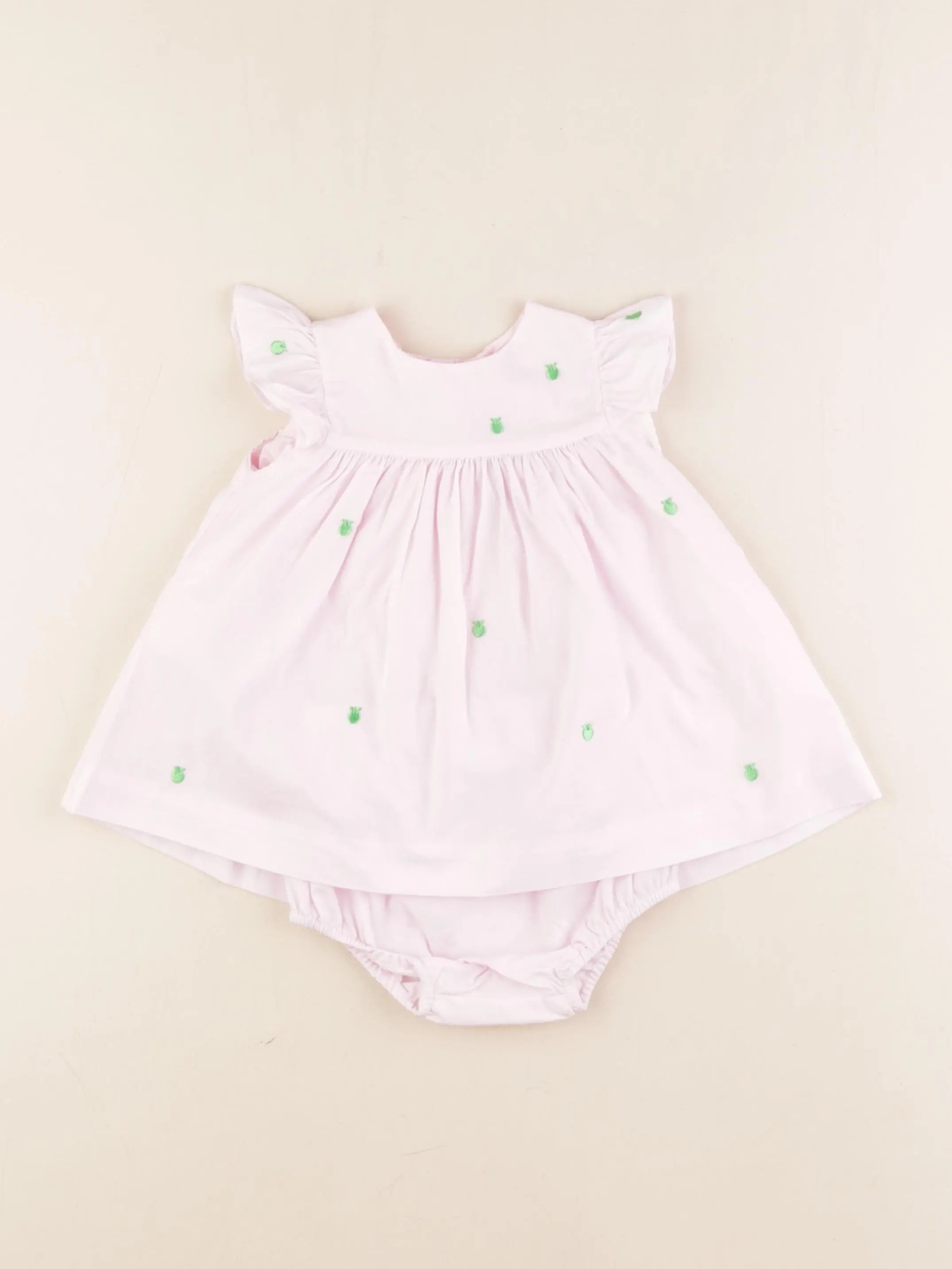 Jacadi - robe rose - 6 mois