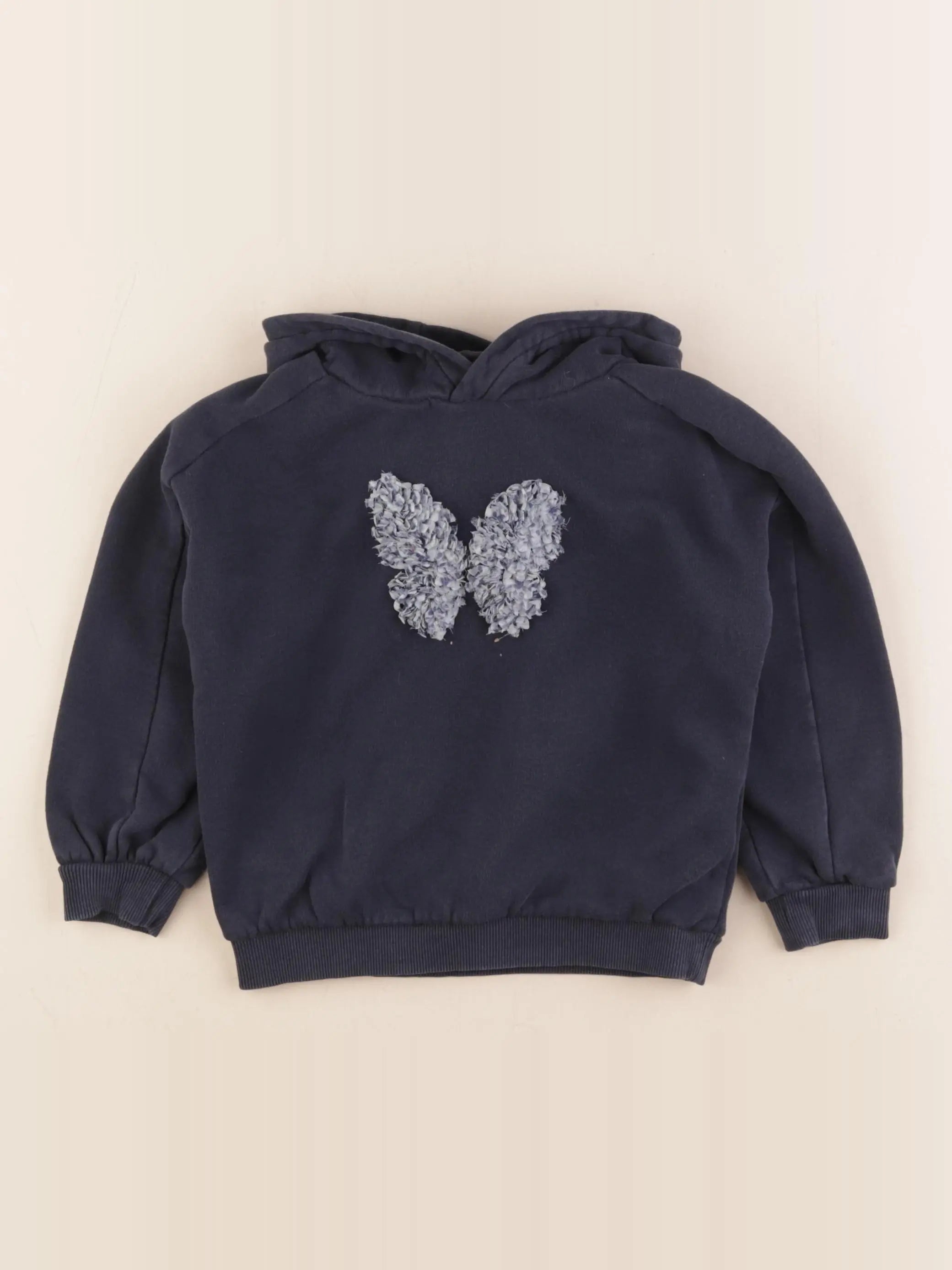 Vertbaudet - sweat bleu - 4 ans