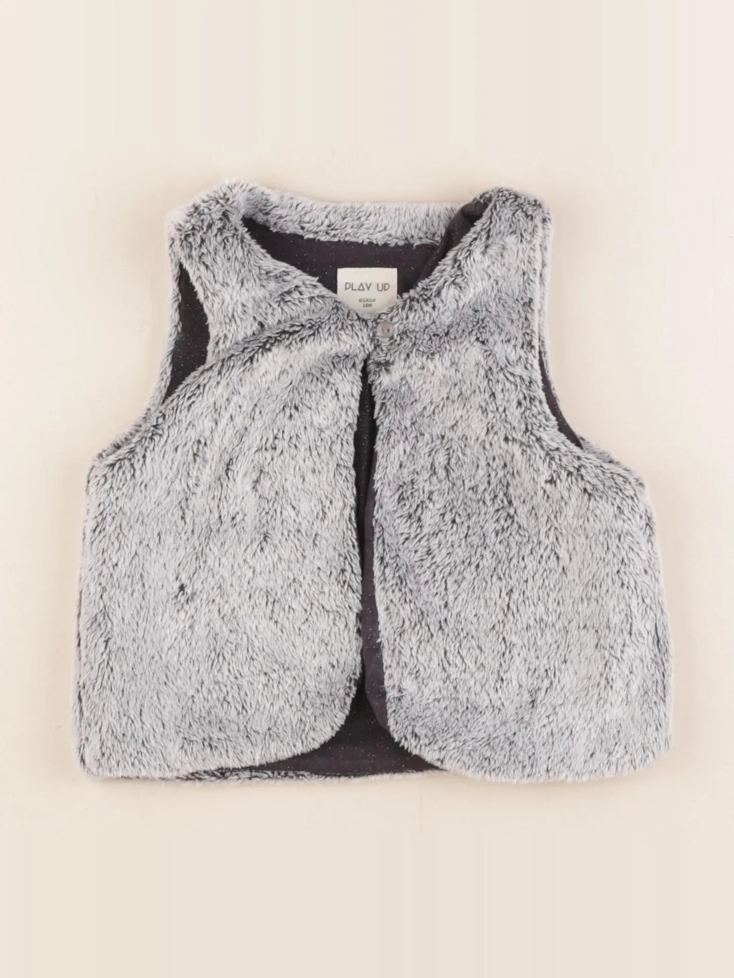 Play Up - gilet gris - 18 mois