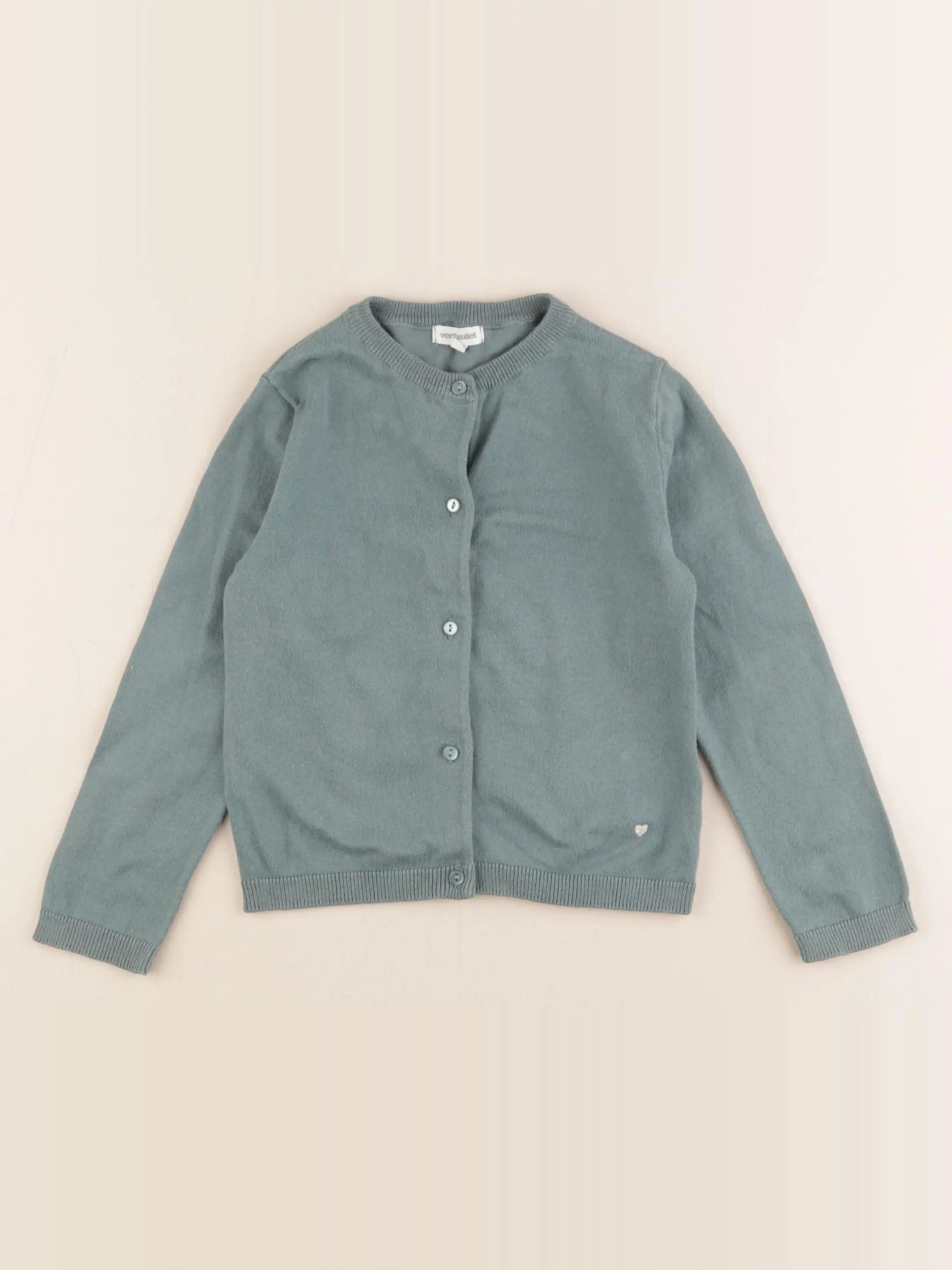 Vertbaudet - gilet vert - 4 ans