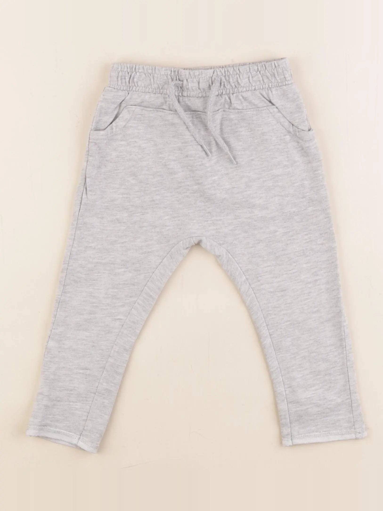 Vertbaudet - sarouel gris - 12 mois